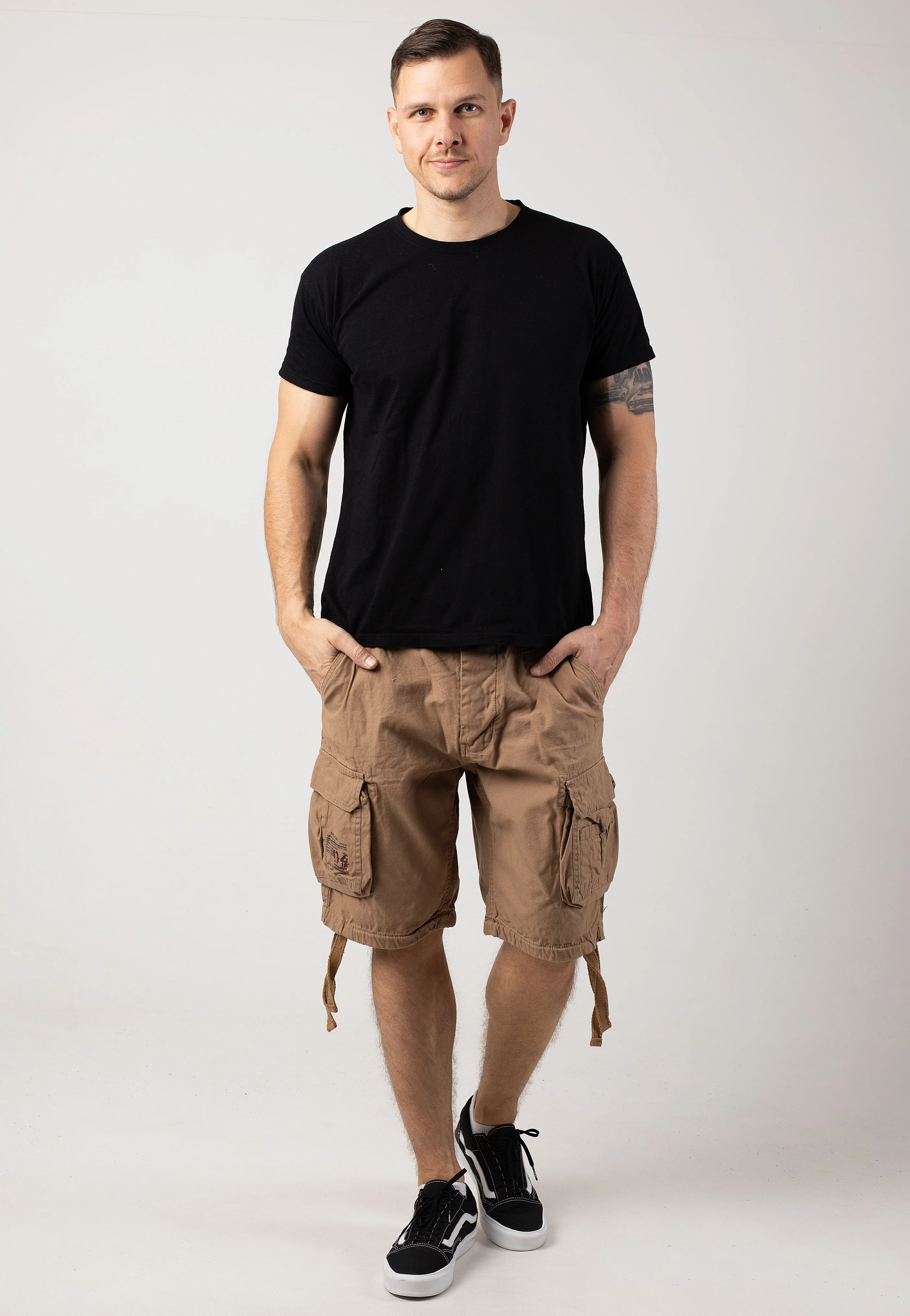 Airborne Vintage Beige - Shorts - Image 2