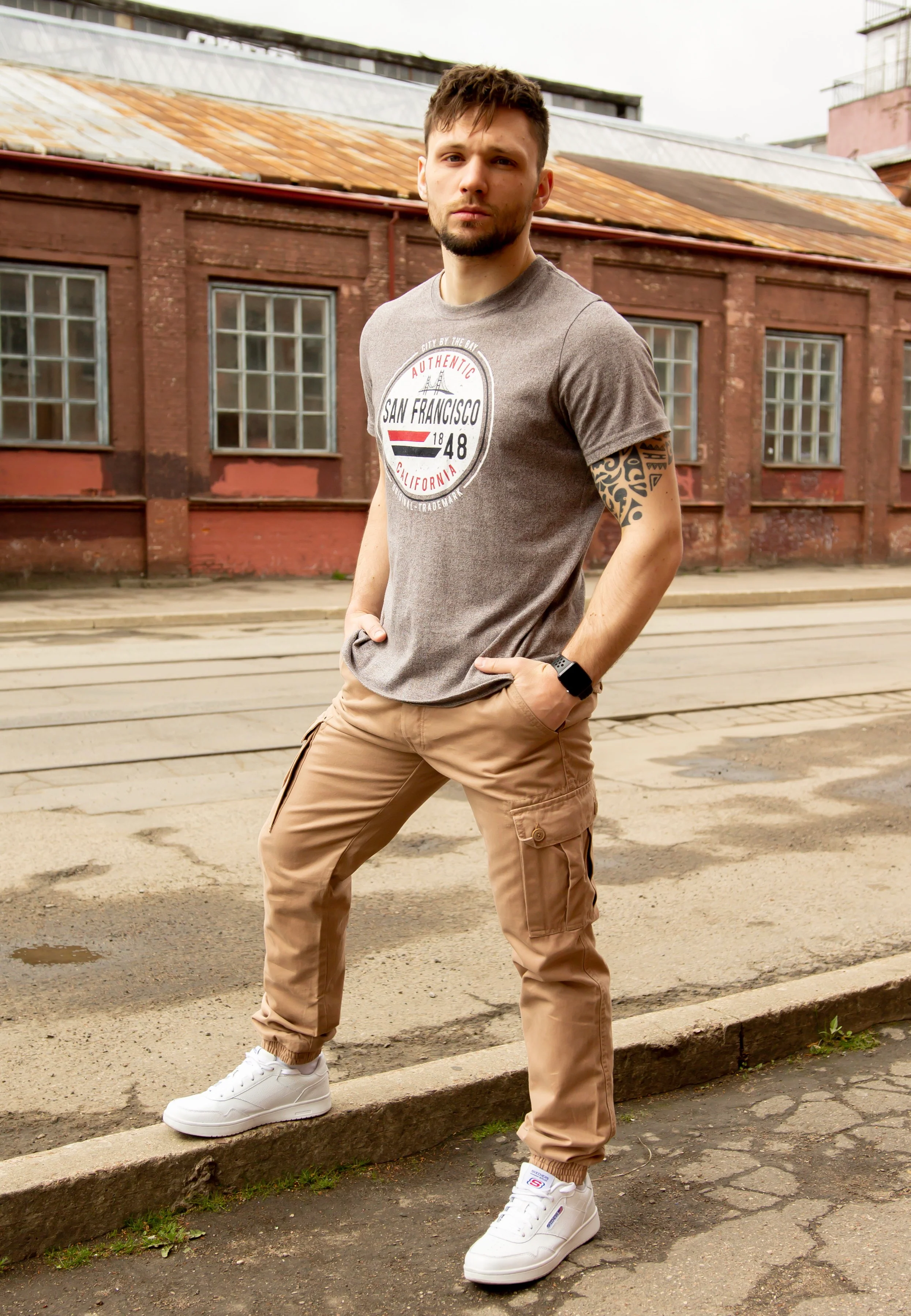 Bad Boys Beige - Pants - Image 3