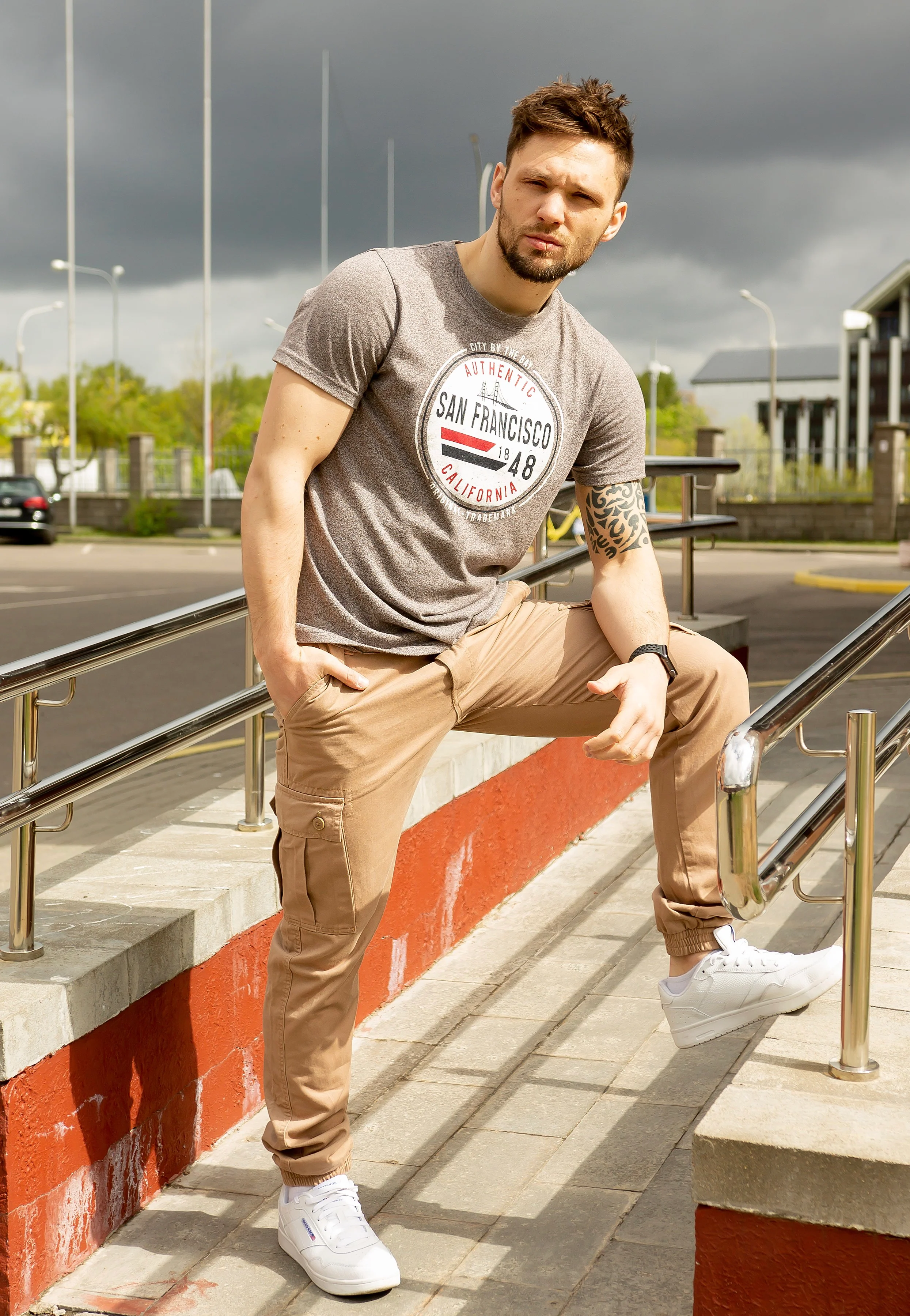 Bad Boys Beige - Pants - Image 7