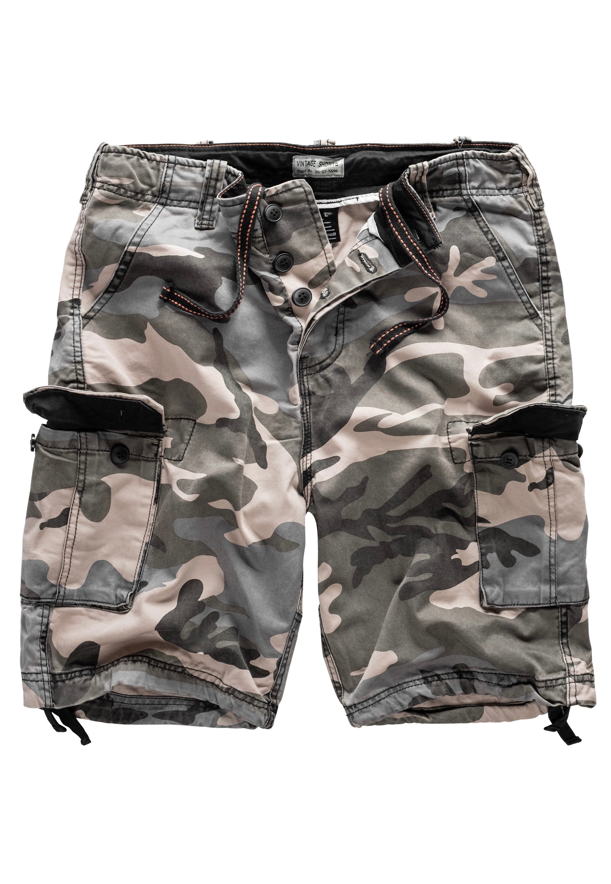 Vintage Washed Night Camo - Shorts