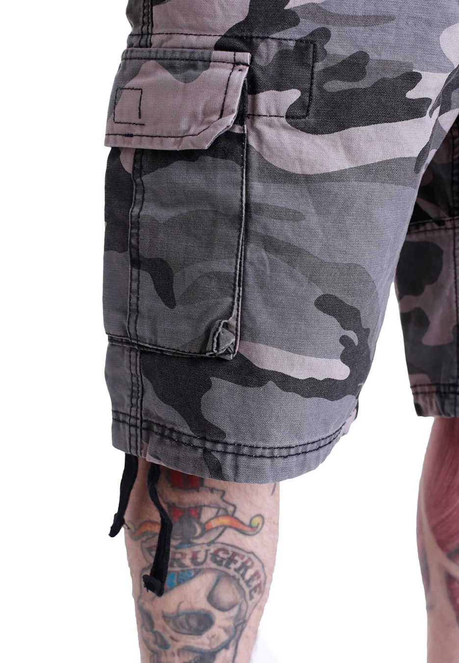Vintage Washed Night Camo - Shorts - Image 11