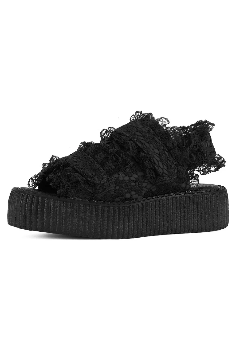 Viva High Gothic Lace Black - Girl Sandals - Image 6