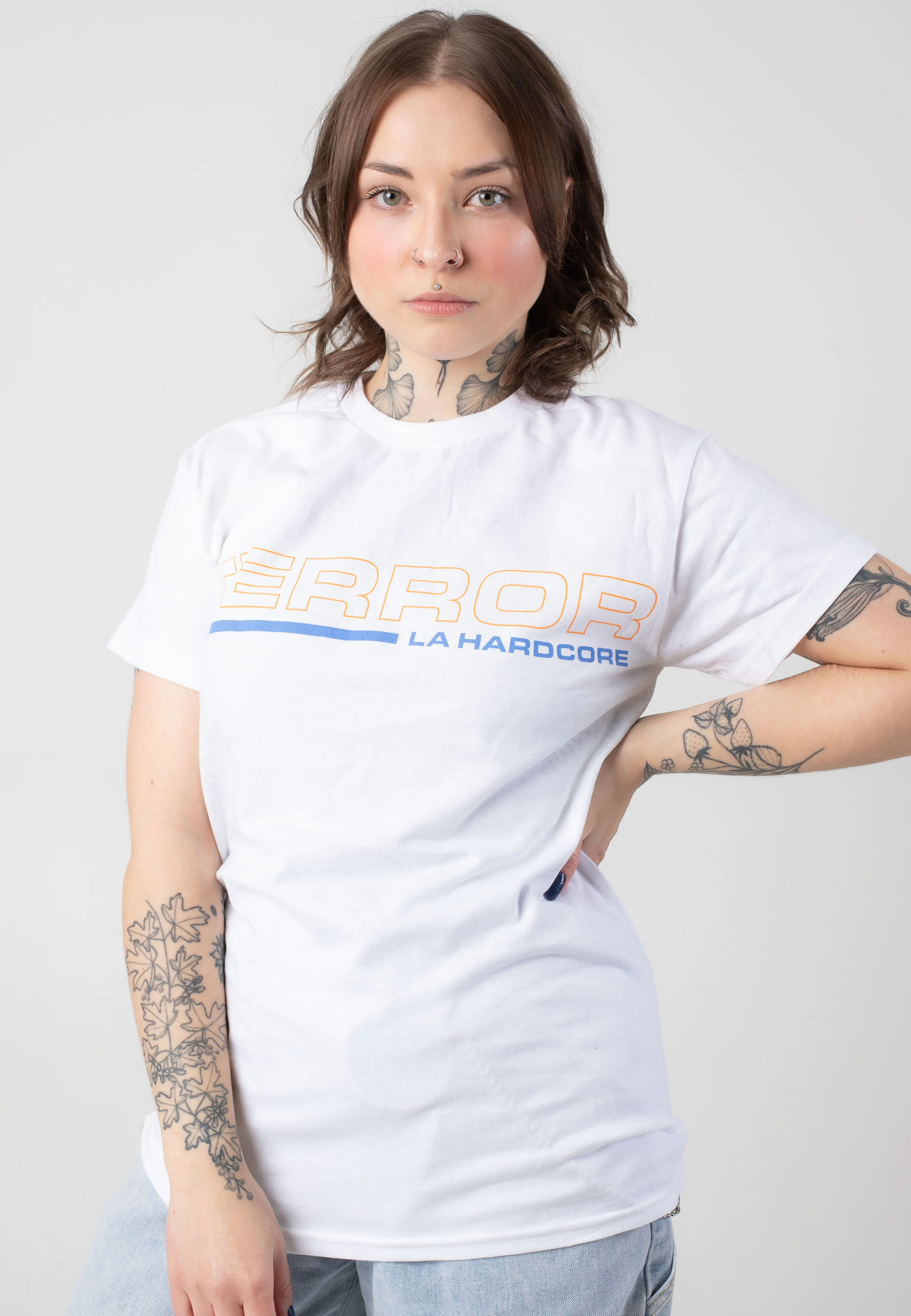 Out Of My Face White - T-Shirt - Image 5