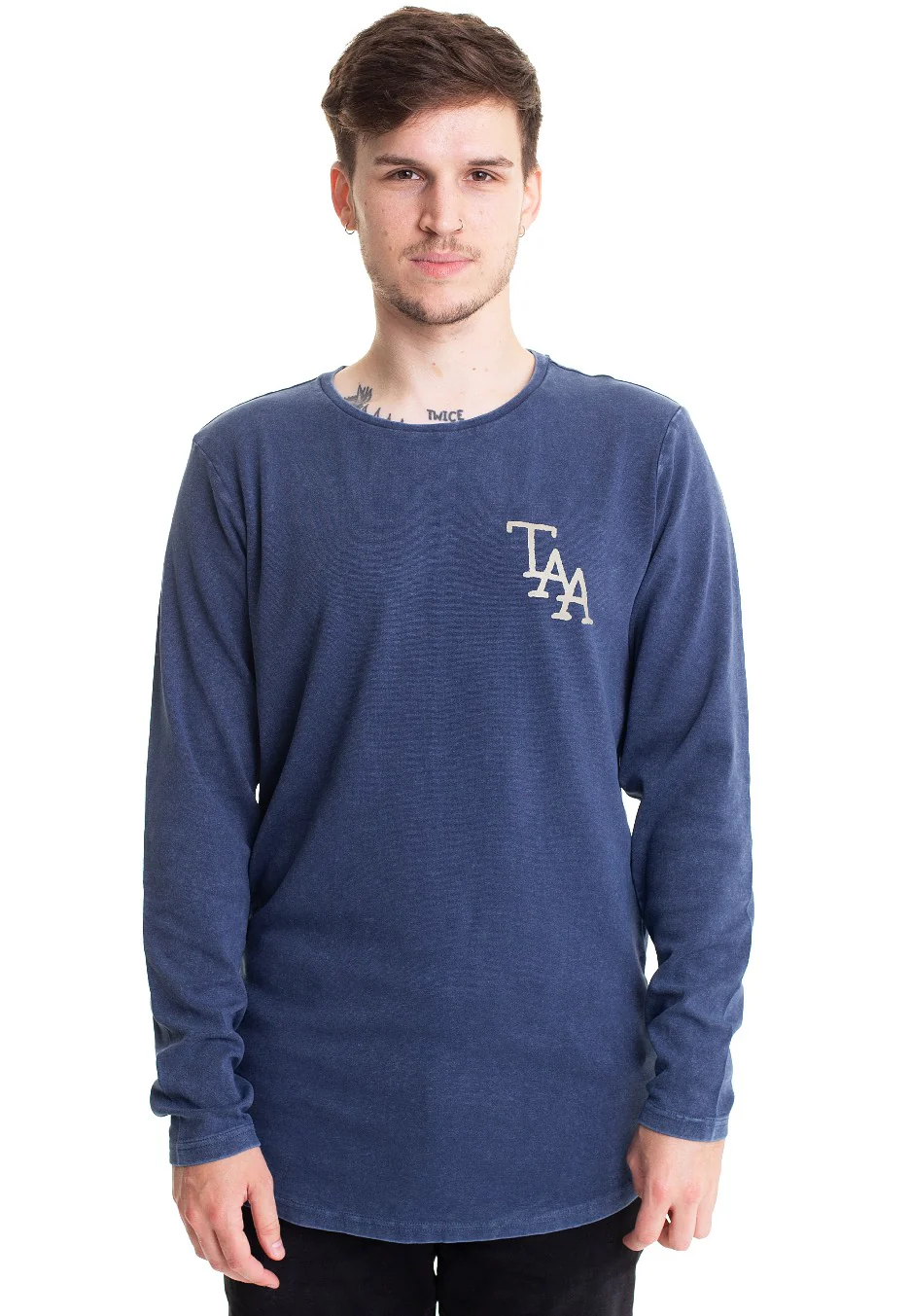 Heart Rope Indigo Acid Washed - Longsleeve - Image 3