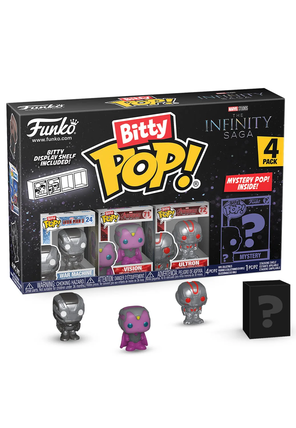 Iron Man Bitty POP! 4PK - Funko Pop