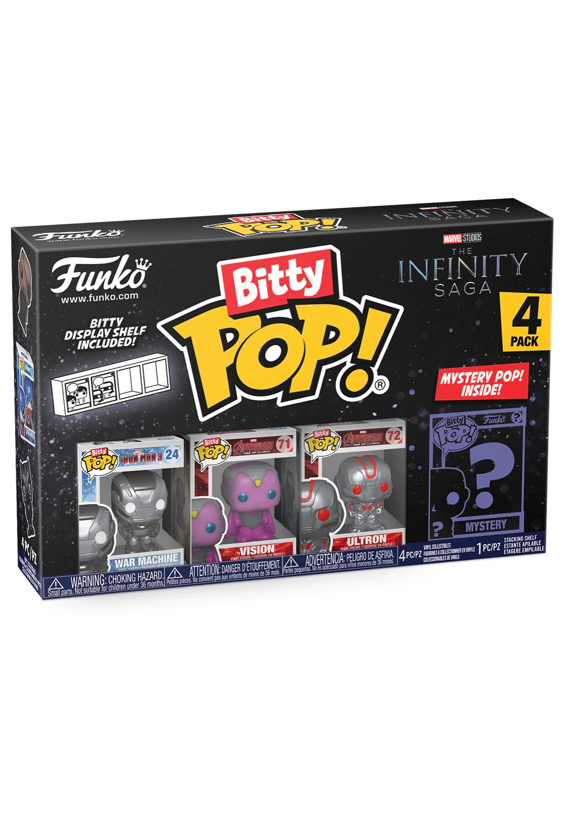 Iron Man Bitty POP! 4PK - Funko Pop - Image 2