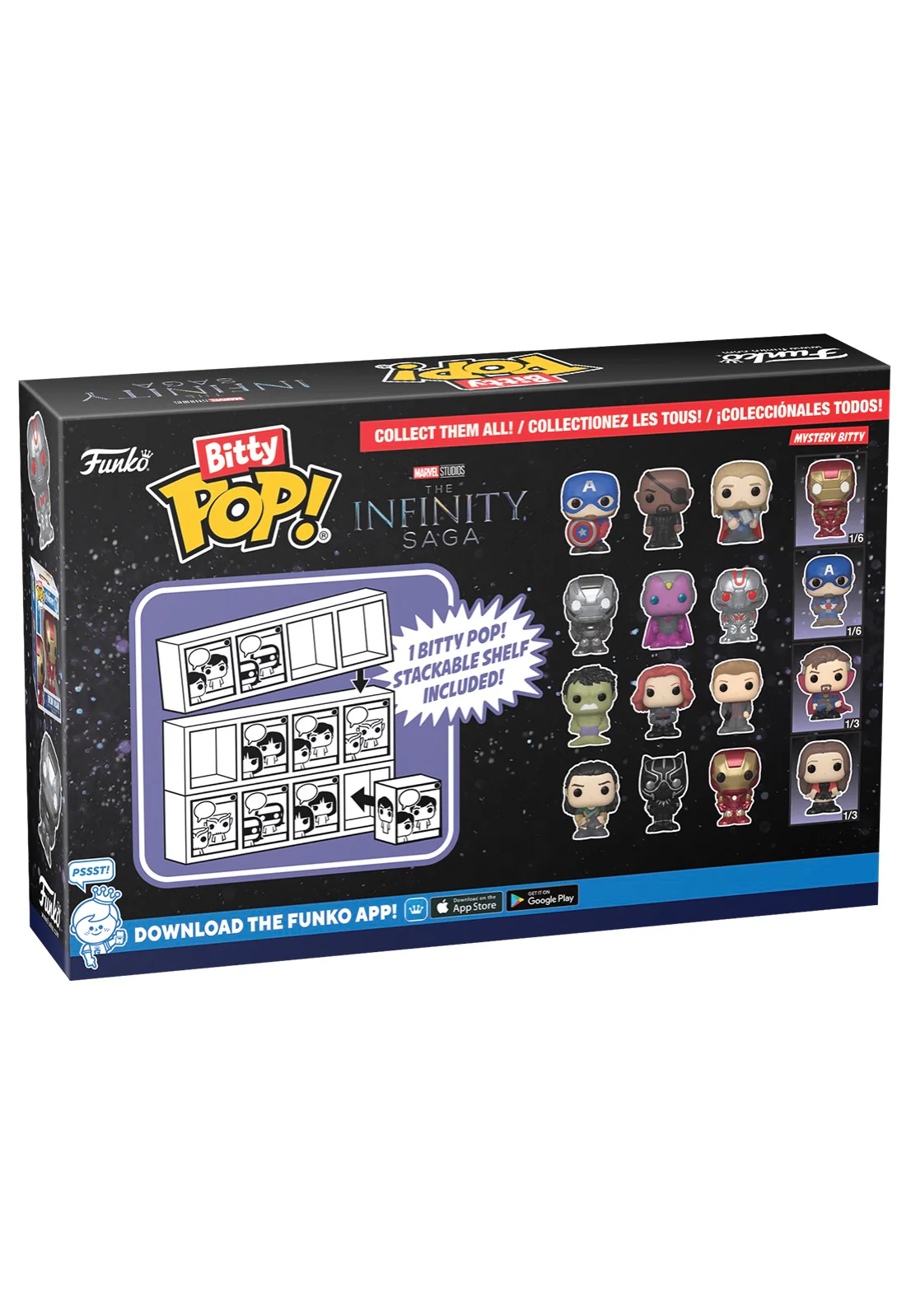Iron Man Bitty POP! 4PK - Funko Pop - Image 3
