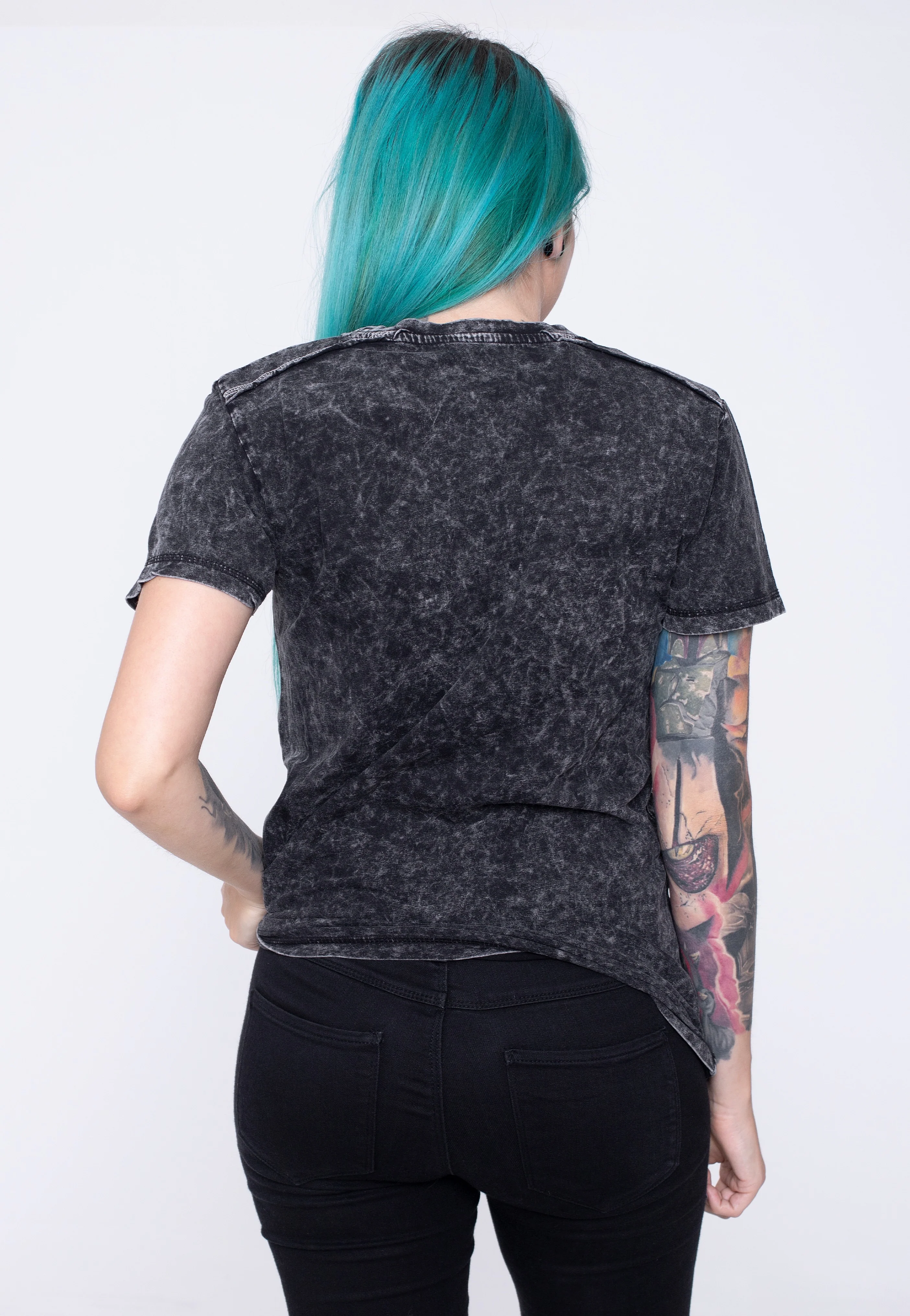 Drop T Logo Snow Wash - T-Shirt - Image 7