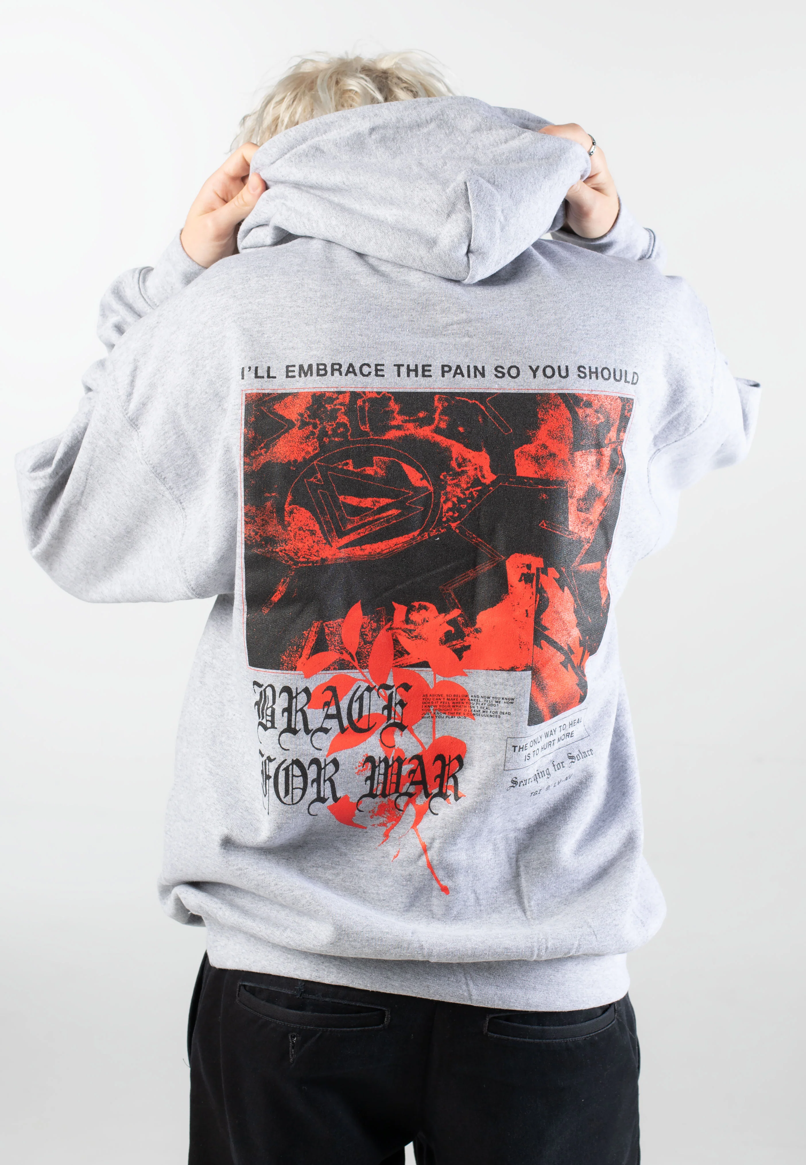 War Sportsgrey - Hoodie - Image 4