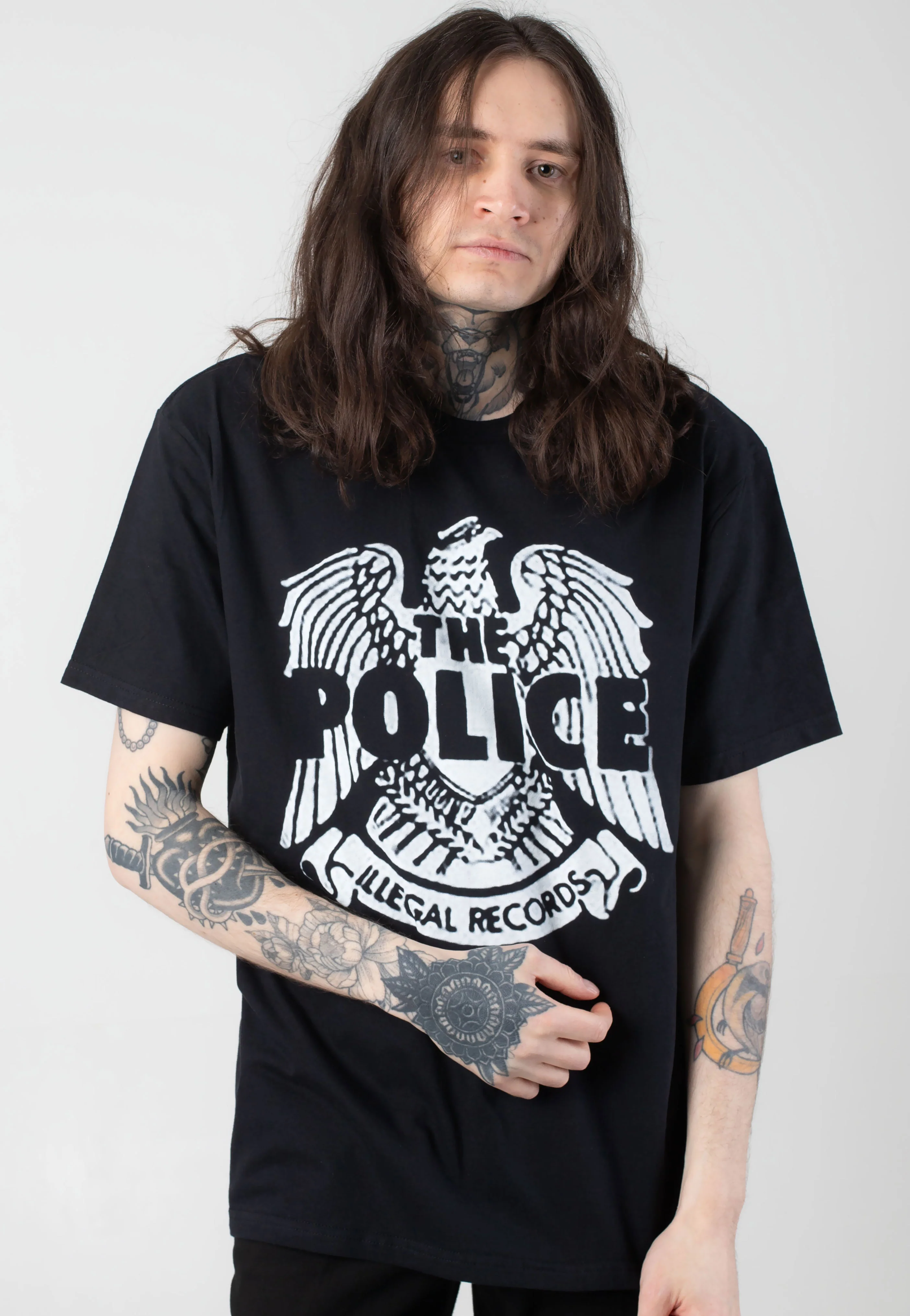 Illegal Records Eagle - T-Shirt - Image 3