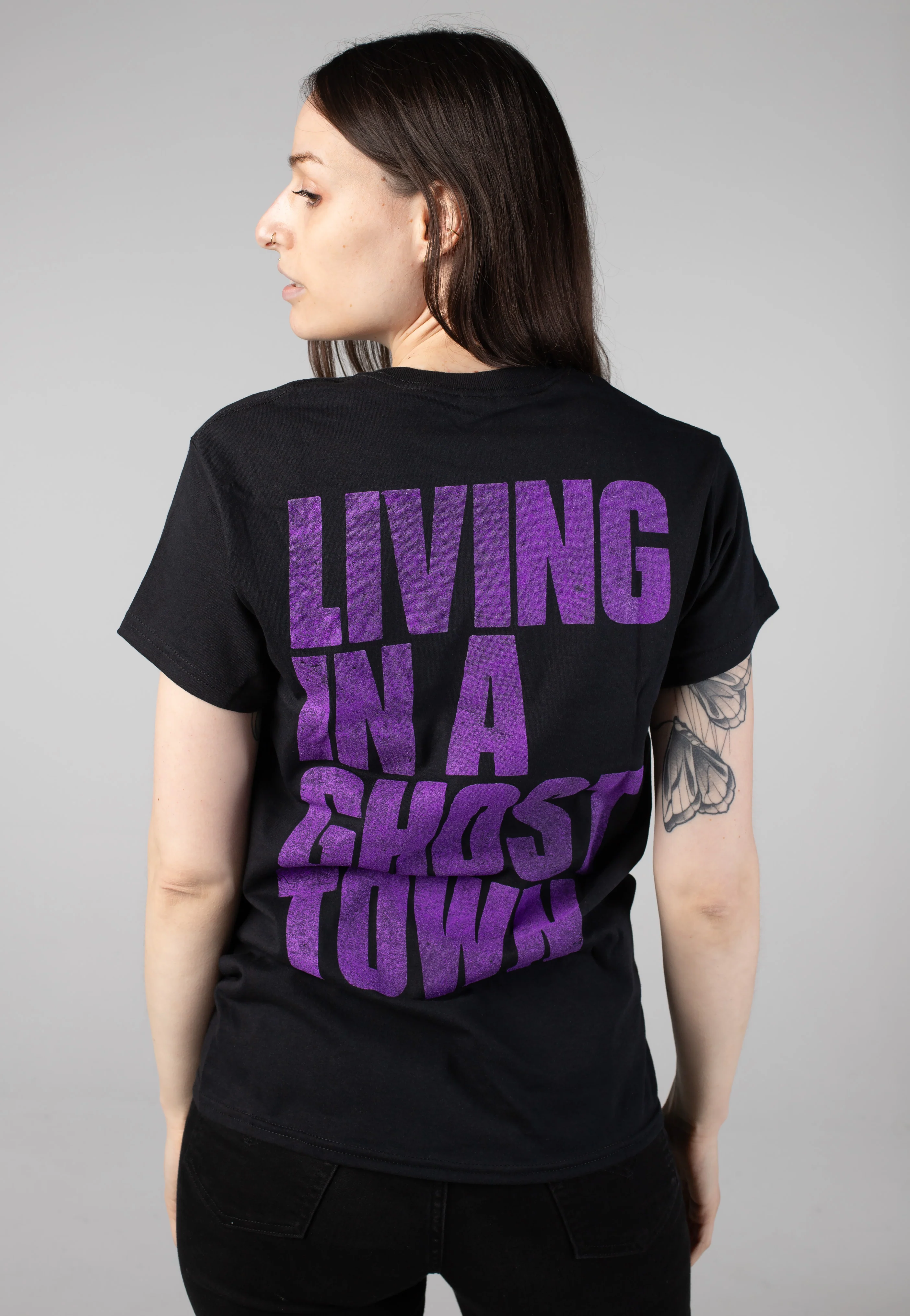 Ghost Town Distressed Tongue - T-Shirt - Image 6