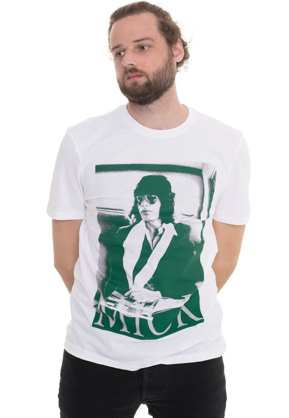 Mick Photo V1 White - T-Shirt - Image 3