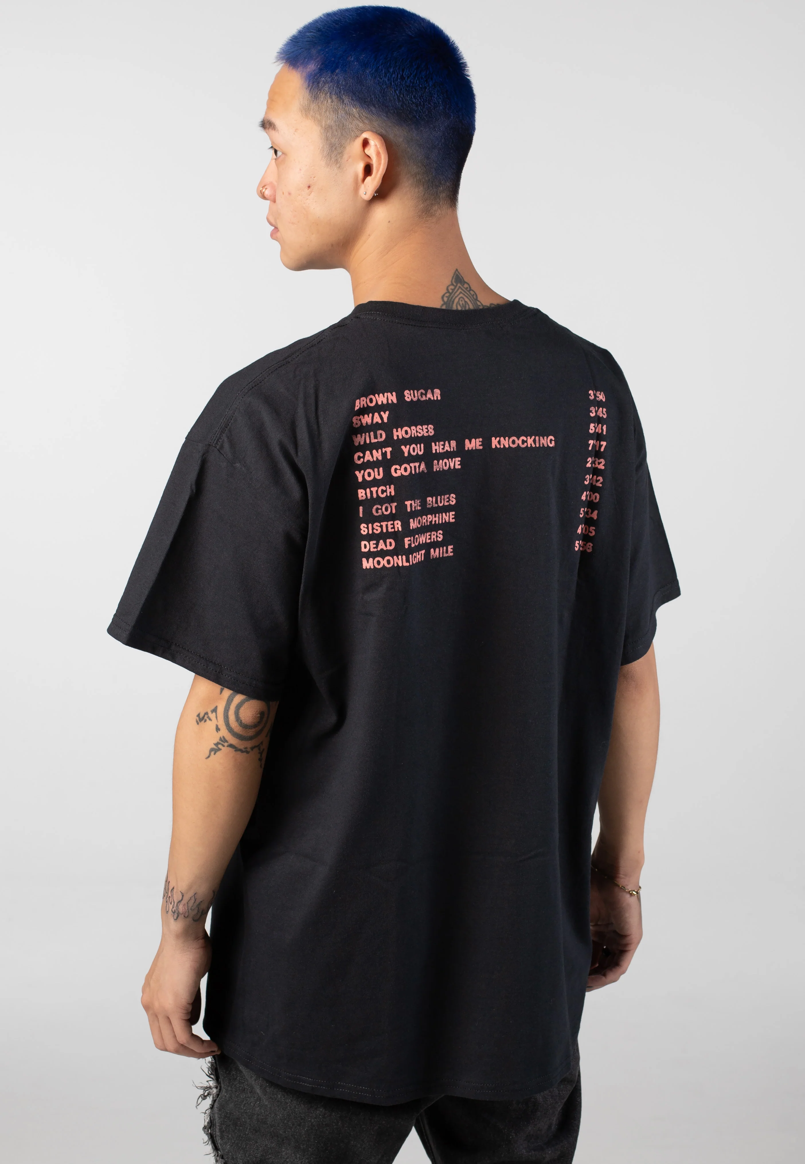 Sticky Fingers Tracklist - T-Shirt - Image 4