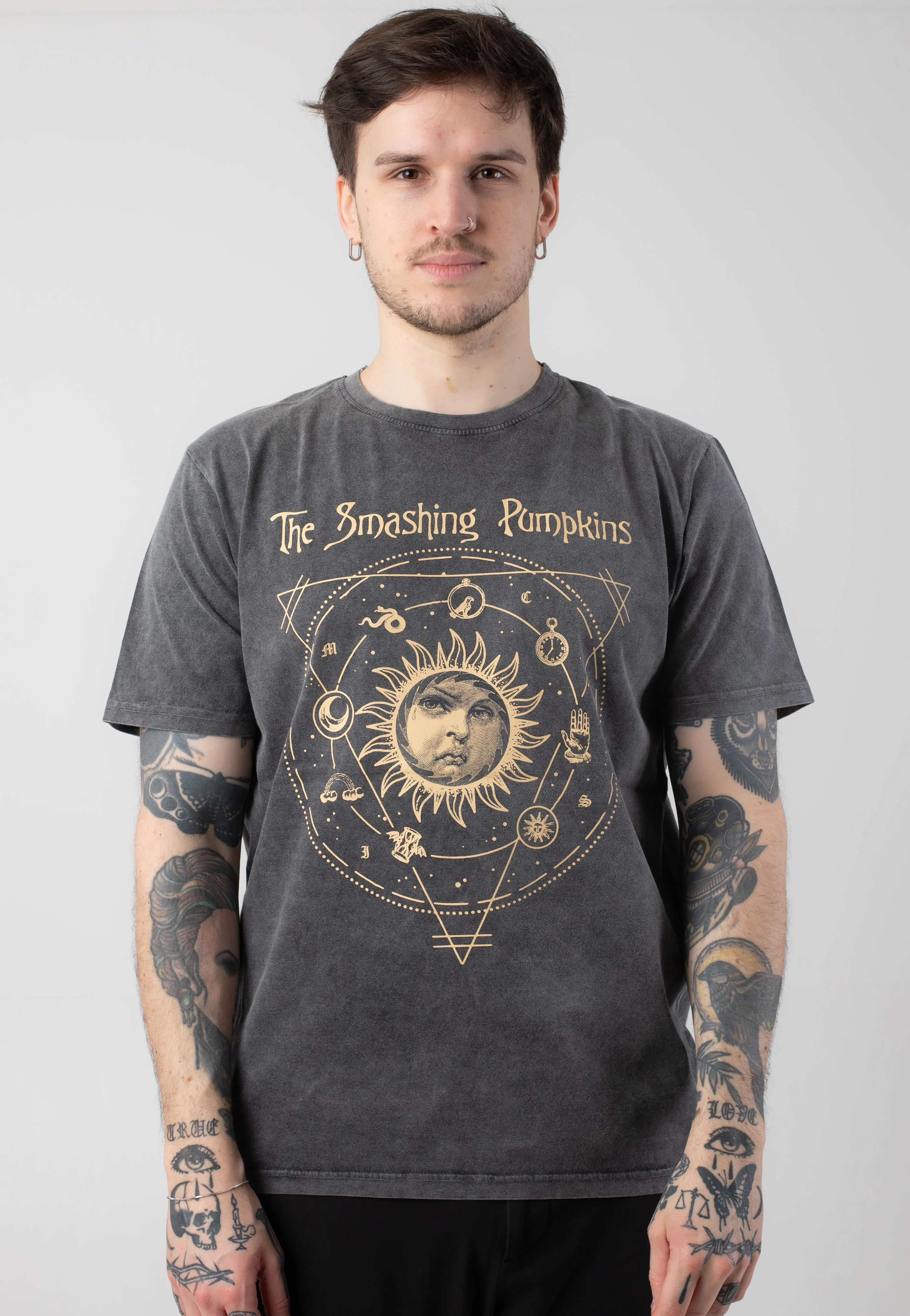 Celestial Sun Stone Wash - T-Shirt - Image 3