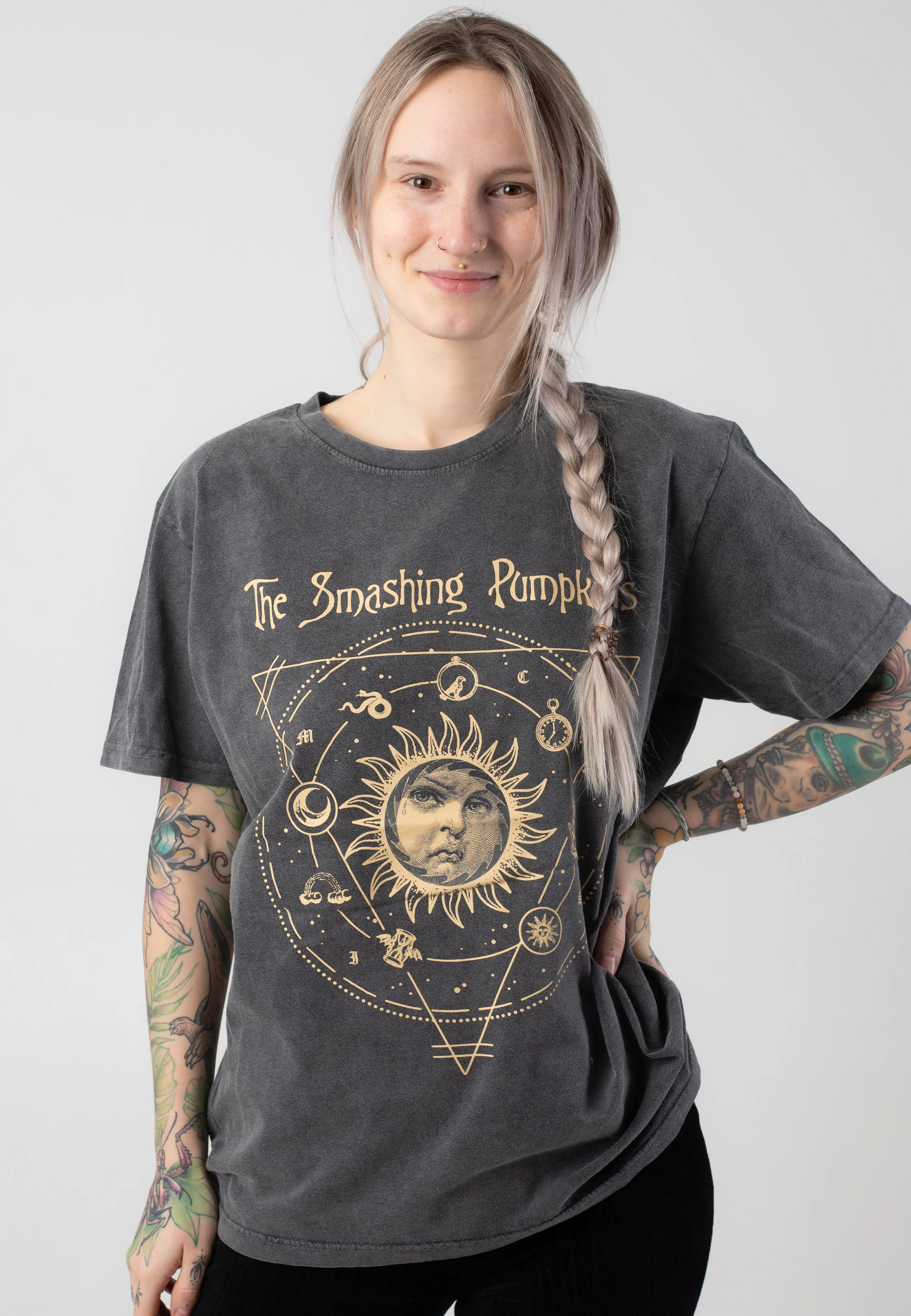 Celestial Sun Stone Wash - T-Shirt - Image 5