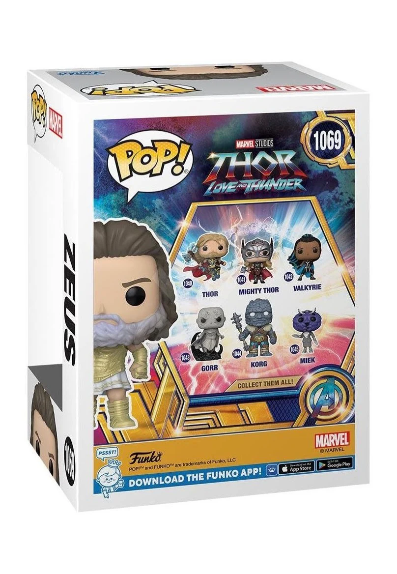 Love And Thunder: Zeus POP! Vinyl - Funko Pop - Image 2