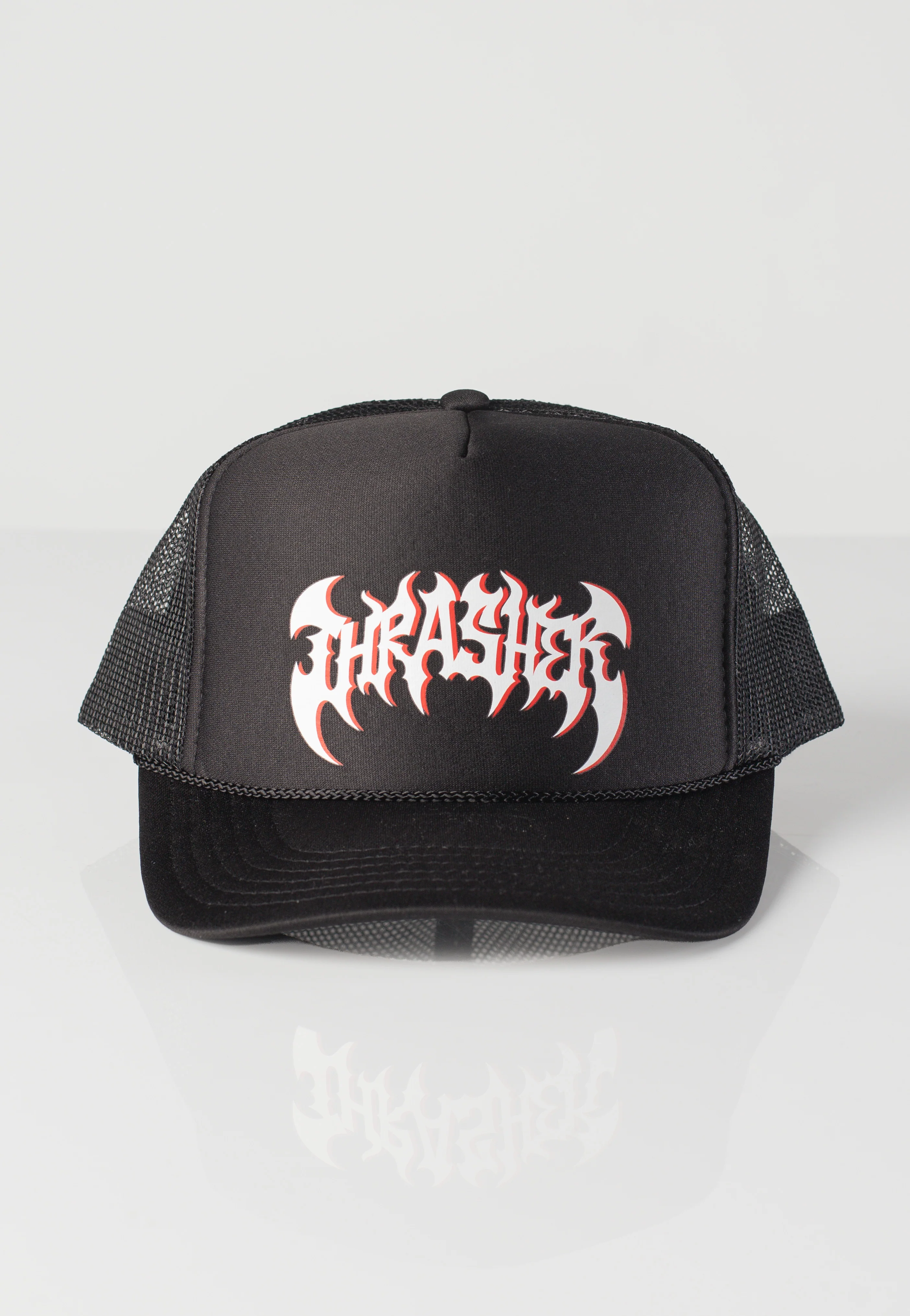 Heavy Metal Trucker Black/Black - Cap - Image 2