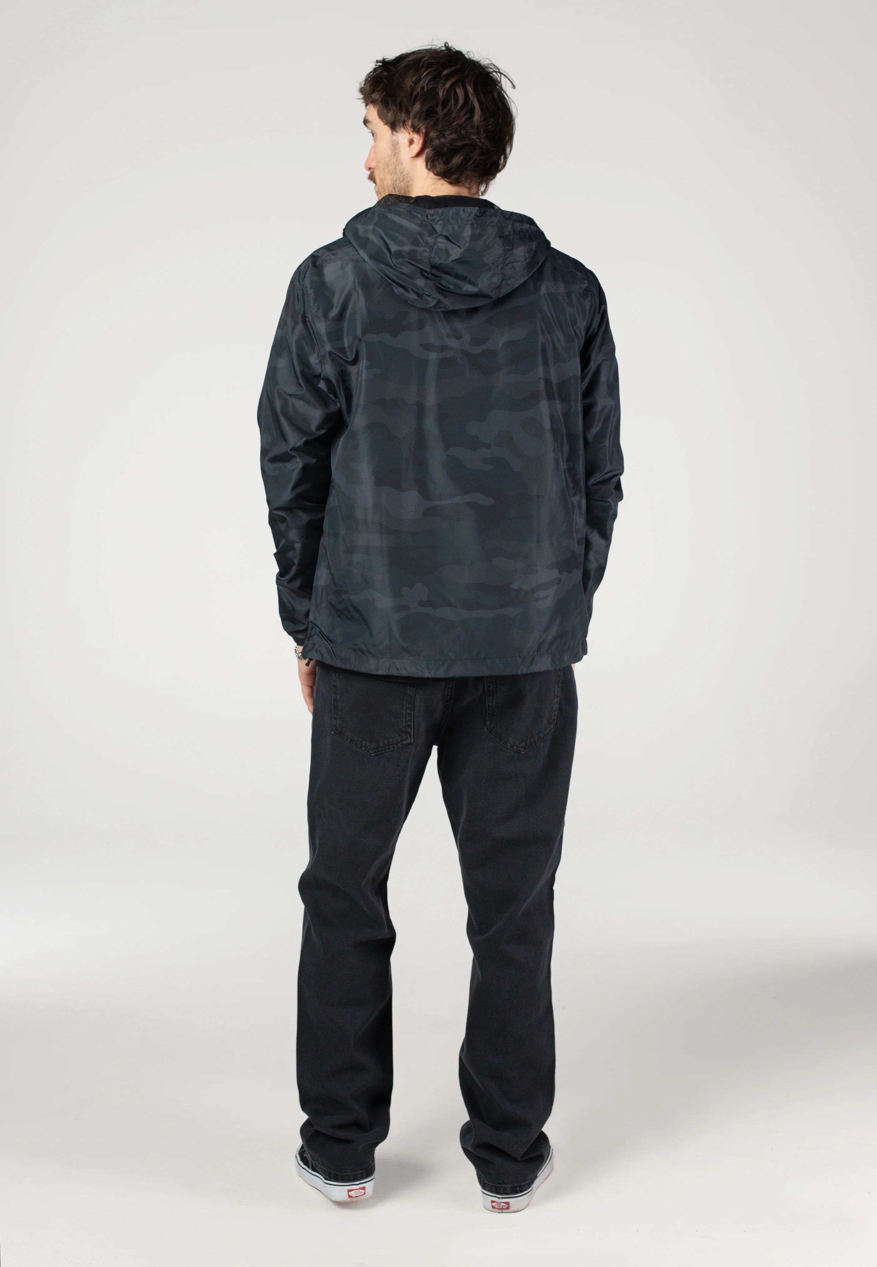Thrasher x Spitfire - Thrash & Burn Anorak Black/Camo - Jacket - Image 3