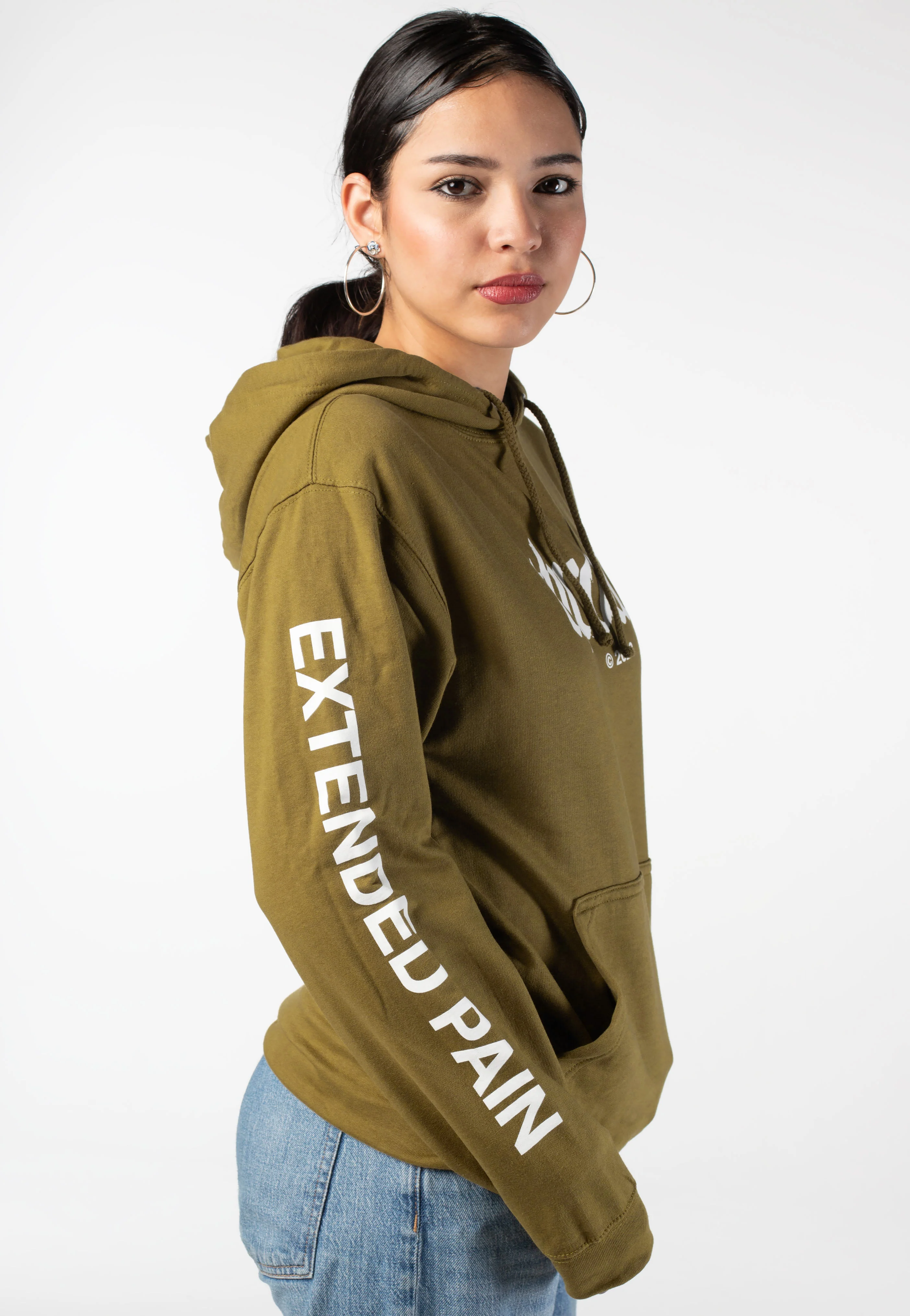 Logo C 2023 Military Green - Hoodie - Image 8
