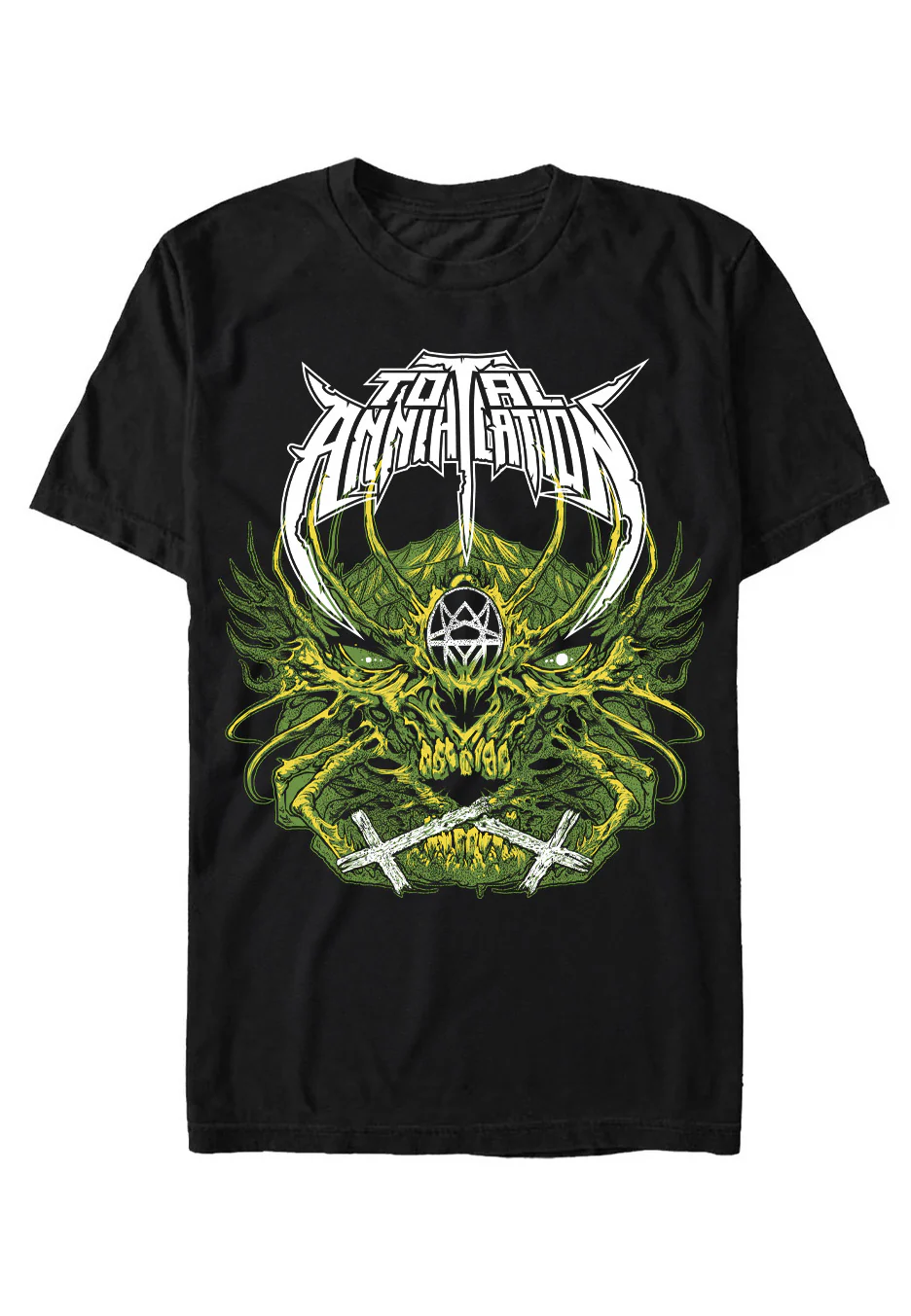 Green Skull - T-Shirt - Image 3