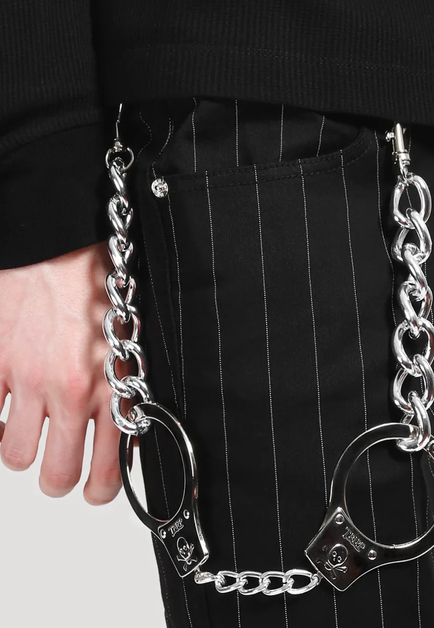 Handcuff Chain Silver - Keychain - Image 2