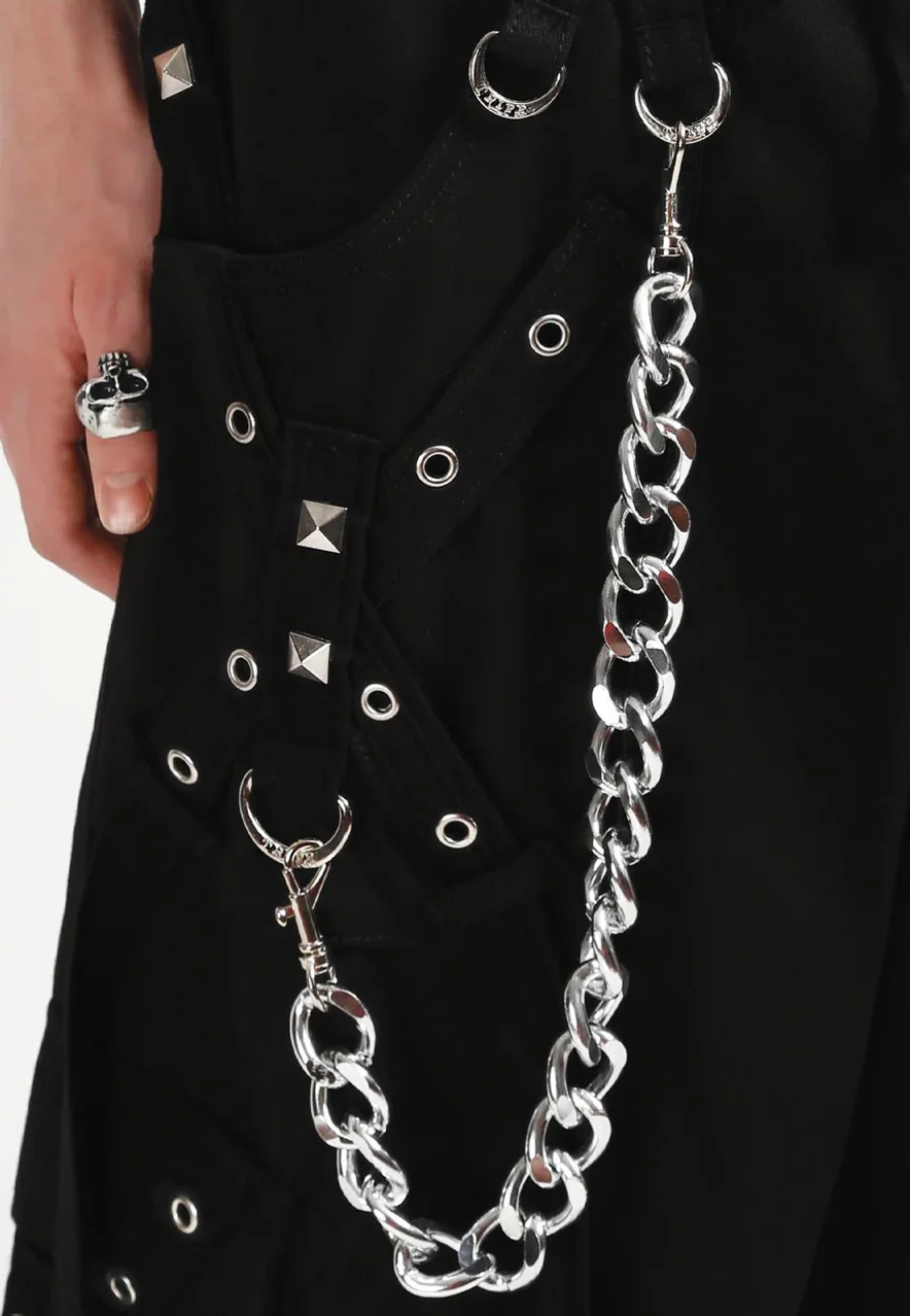 Power Link Chain Silver - Wallet Chain - Image 3