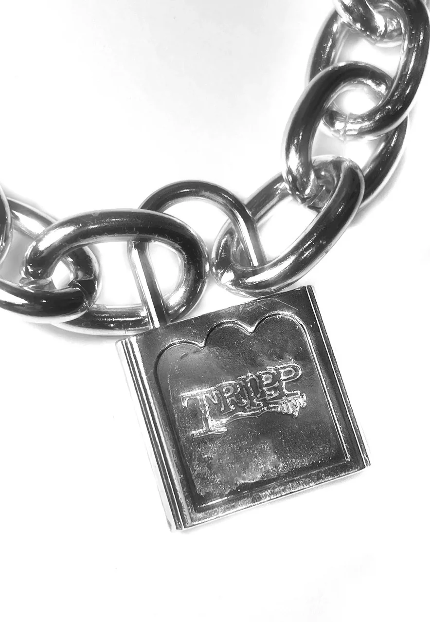 Tripp NYC Name Plate Chain Silver - Keychain - Image 6