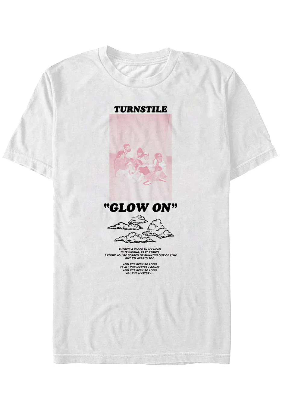 Glow On White - T-Shirt - Image 2