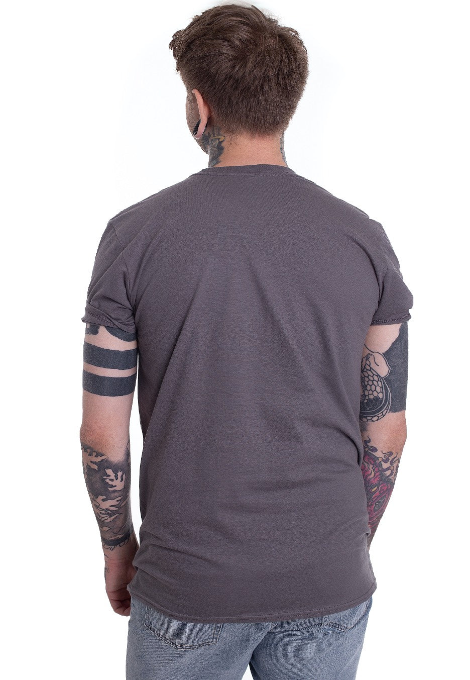 TMNT Classic Logo Grey - T-Shirt - Image 4