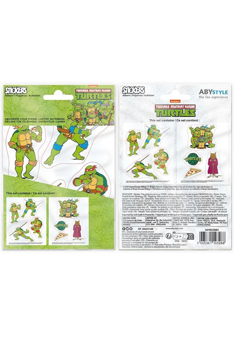 Turtles & Splinter - Sticker - Image 2