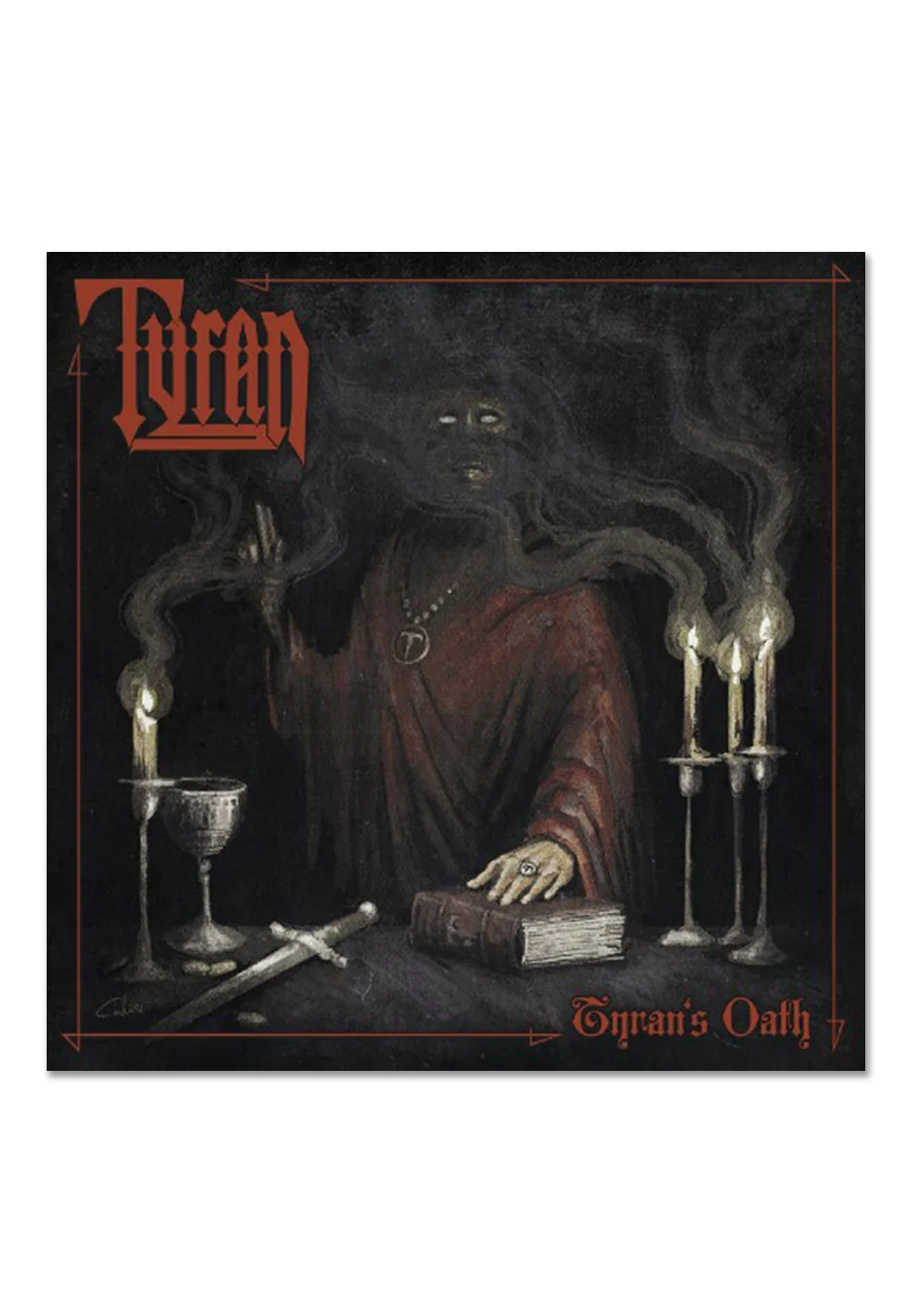 Tyran's Oath Ltd. Orange/Black - Marbled Vinyl - Image 2