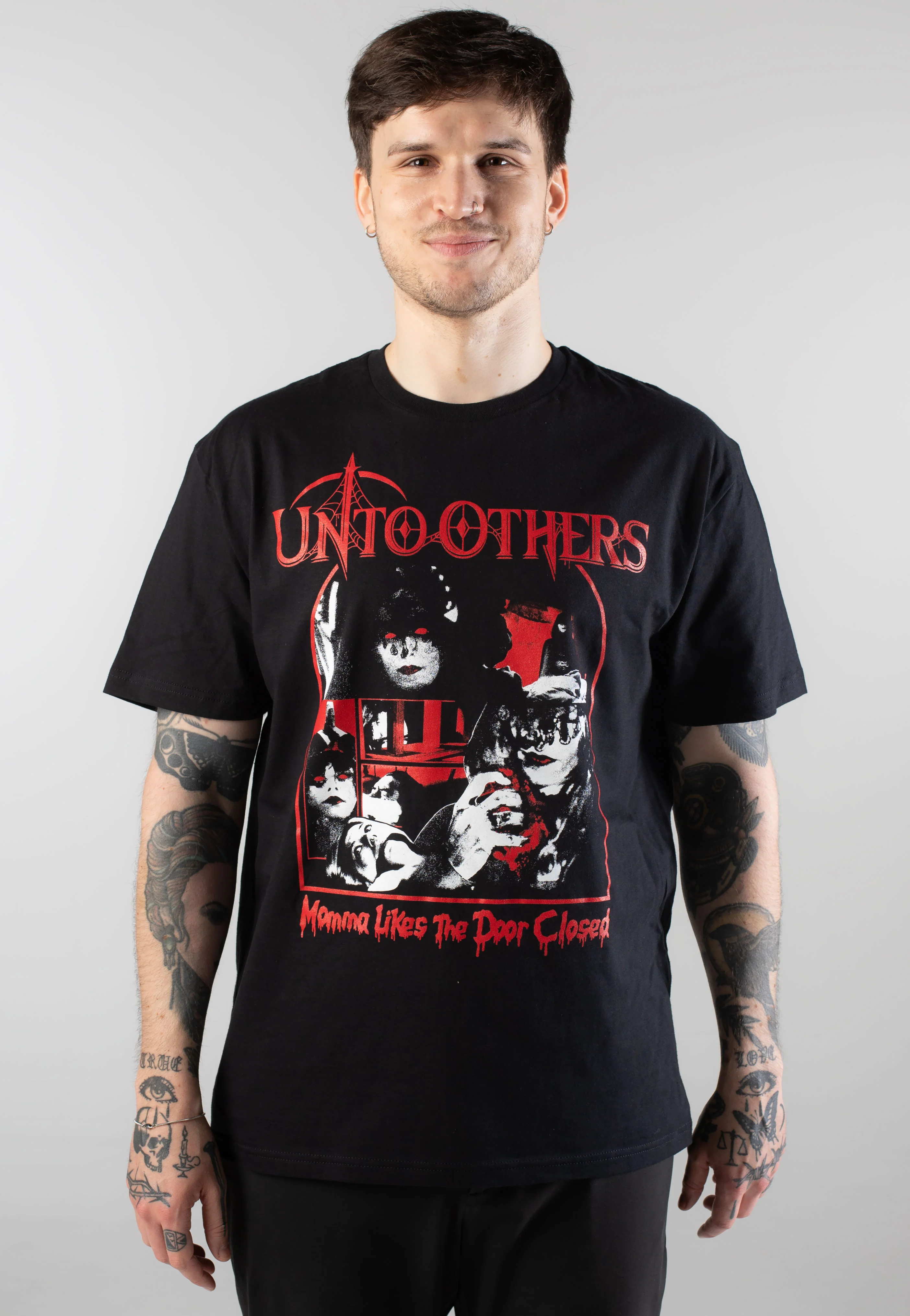 Momma Likes The Door Closed - T-Shirt - Image 3