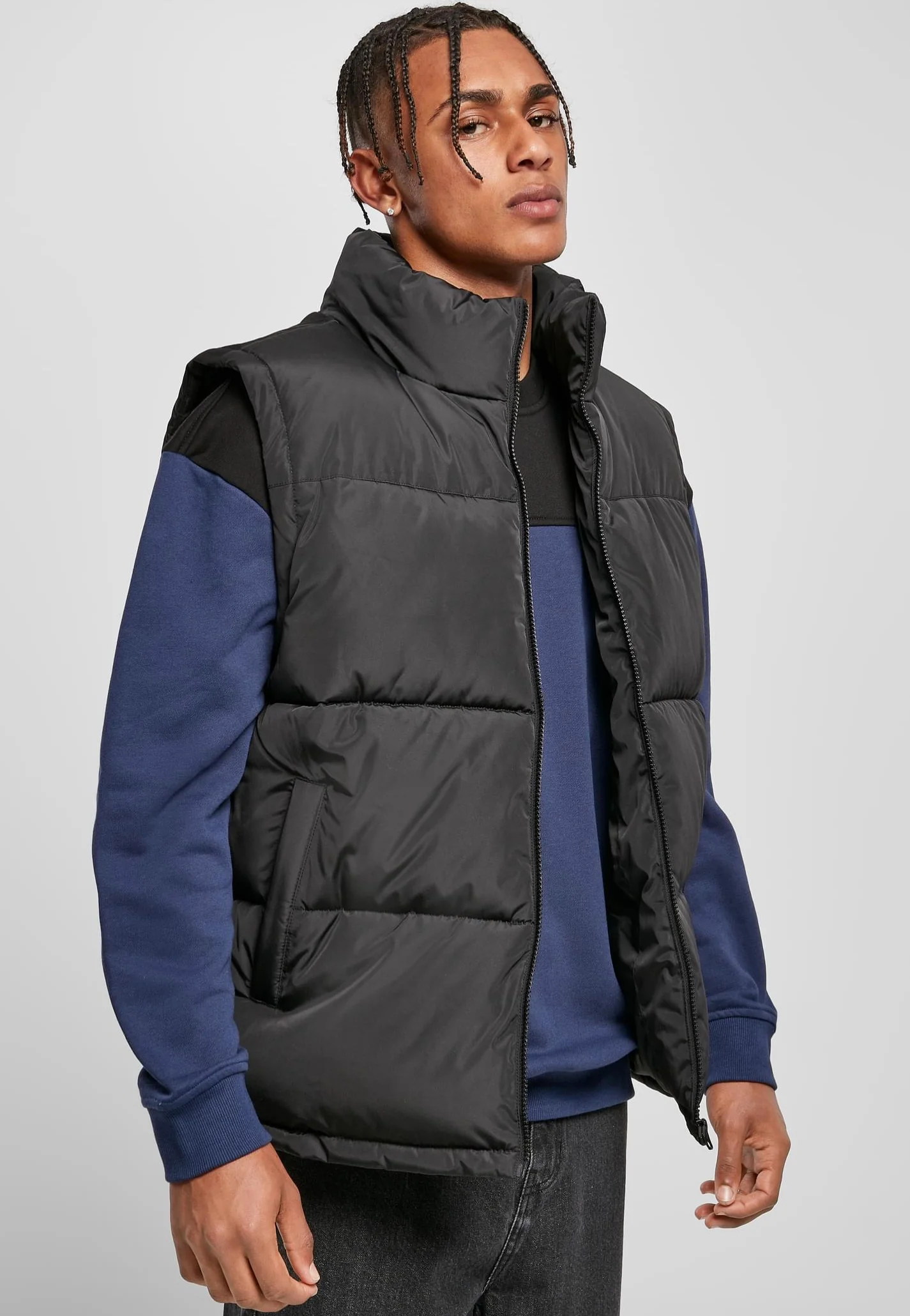 Block Puffer Black/Black - Vest