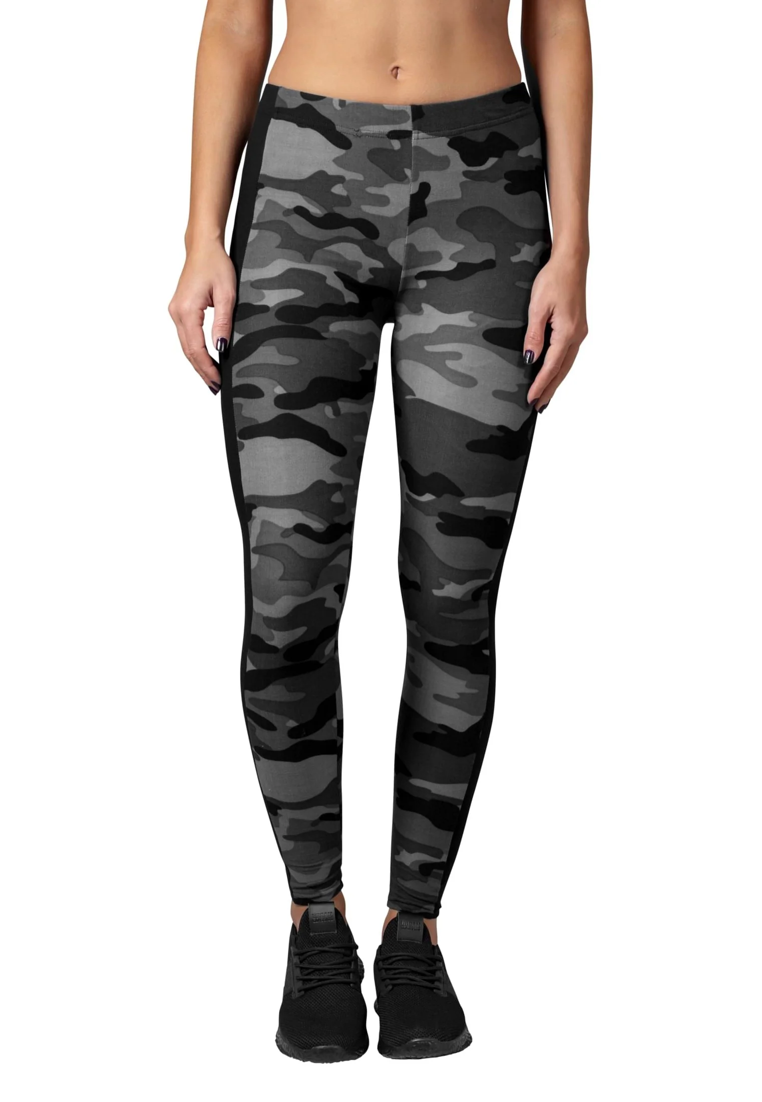Camo Stripe Darkcamo/Black - Leggings - Image 2