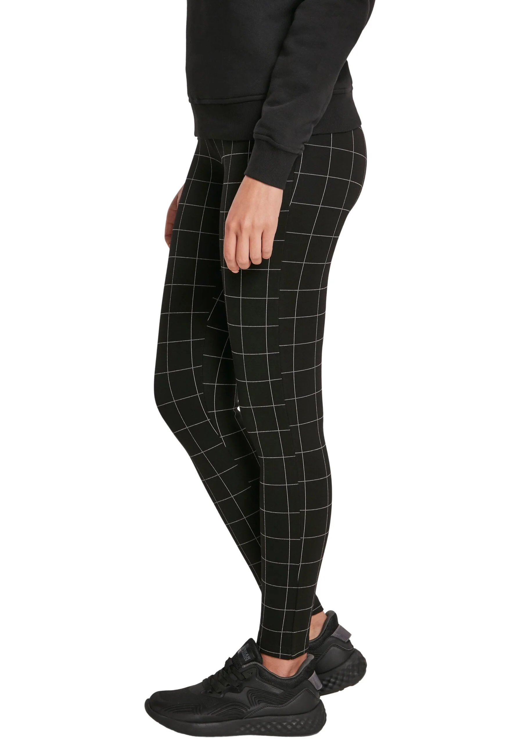 Check High Waist Black/White - Leggings - Image 6