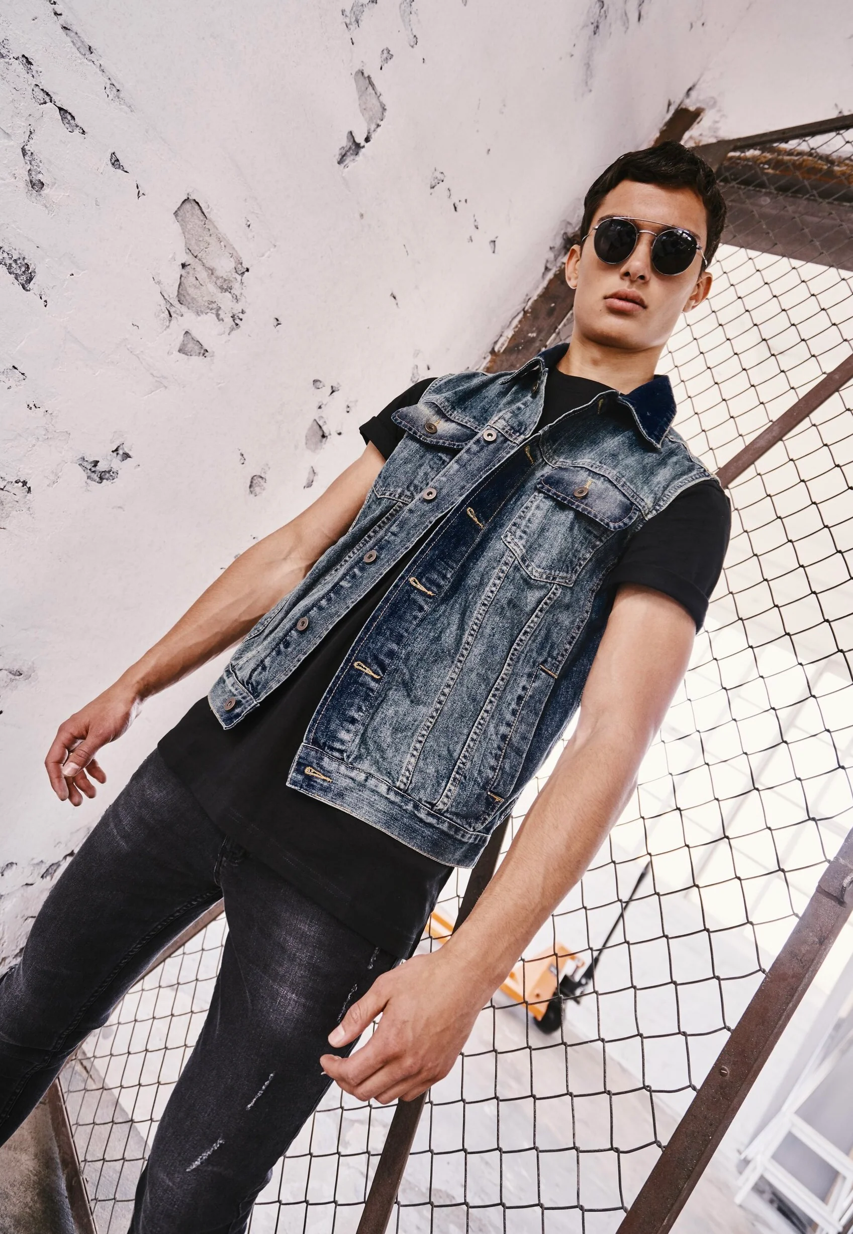 Denim Lightblue - Vest - Image 2
