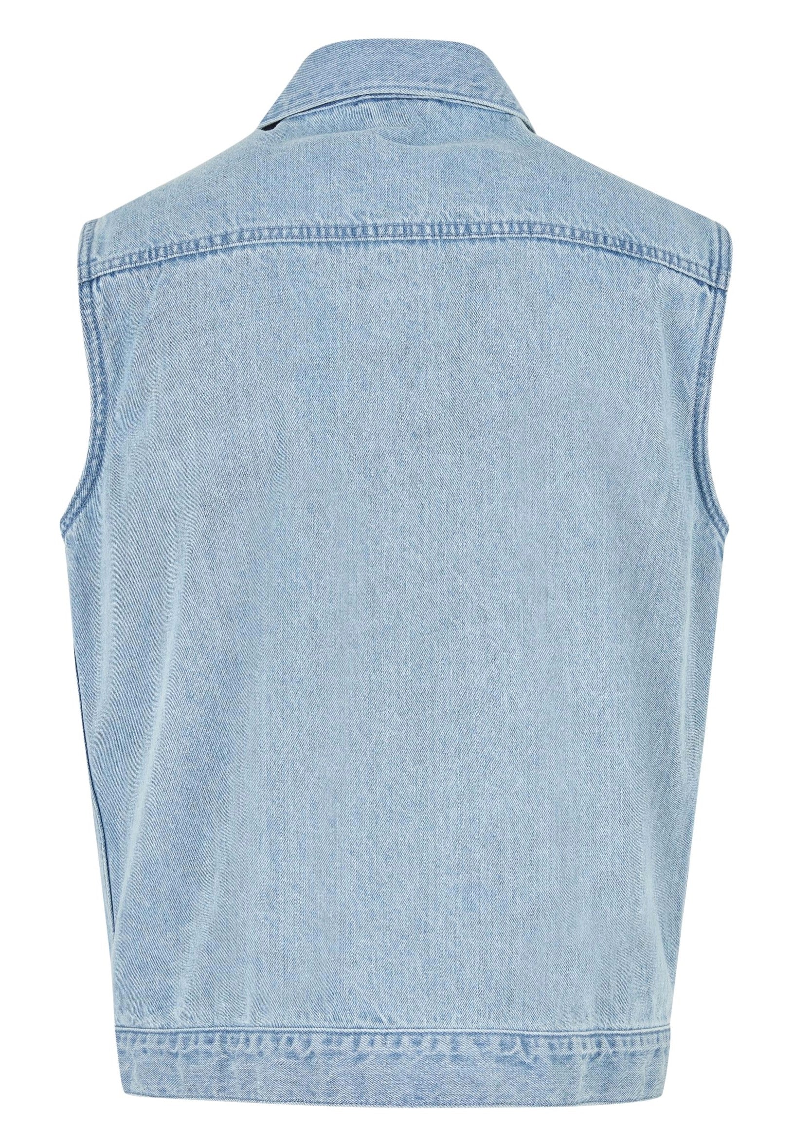 Denim Lighter Washed - Jeans Vest - Image 8