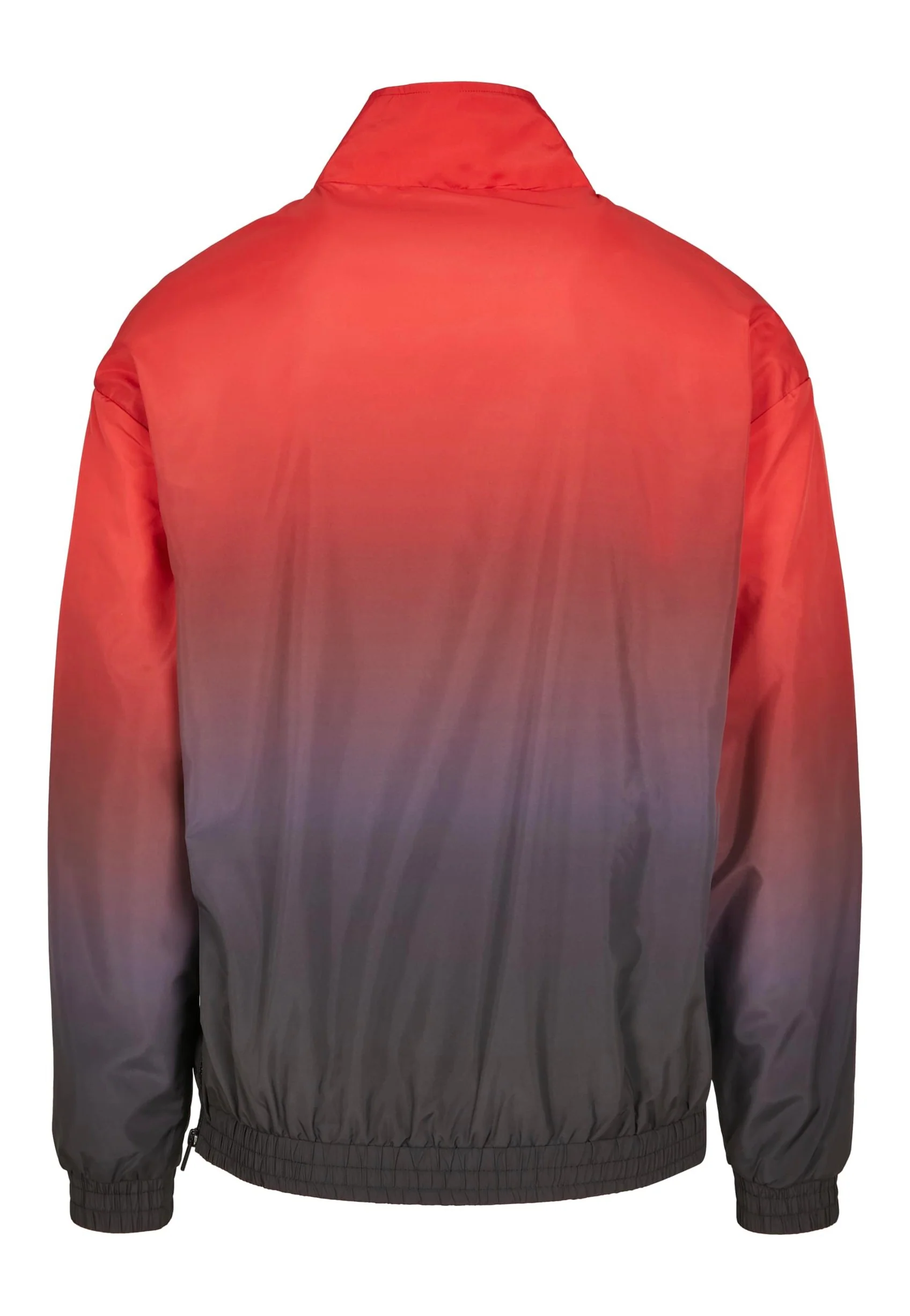 Gradient Pull Over Jacket Black/Red - Jacket - Image 9