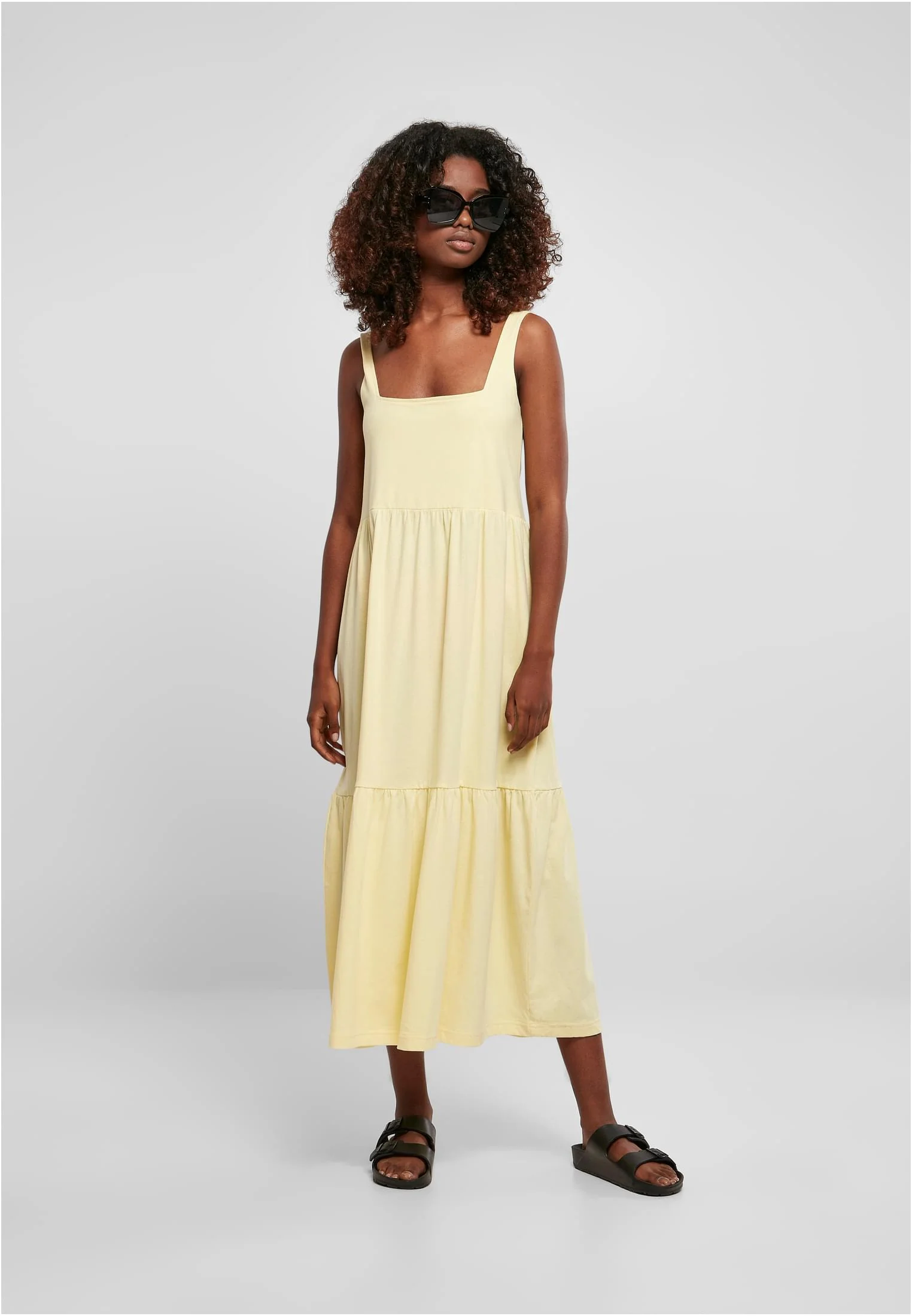 Ladies 7/8 Length Valance Summer Softyellow - Dress