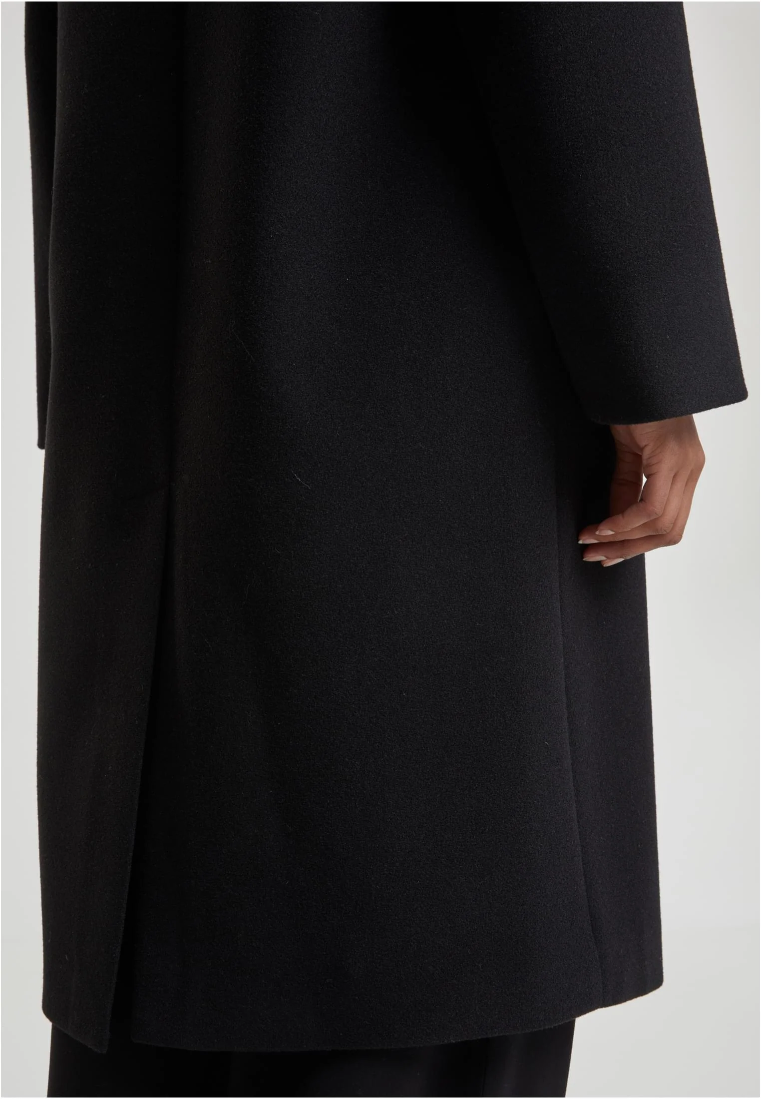 Ladies Basic Black - Coat - Image 6