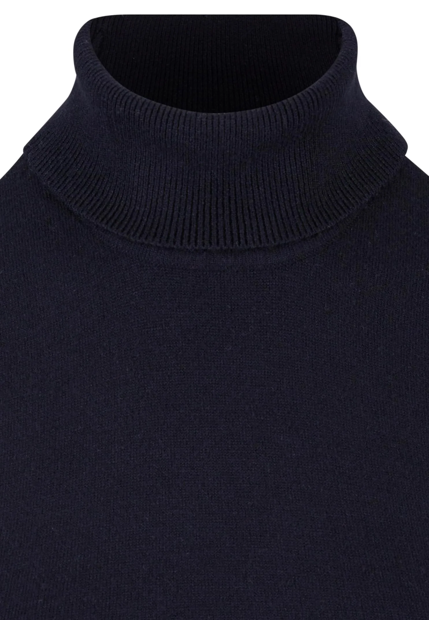 Ladies Knitted Eco Viscose Turtleneck Black - Dress - Image 8