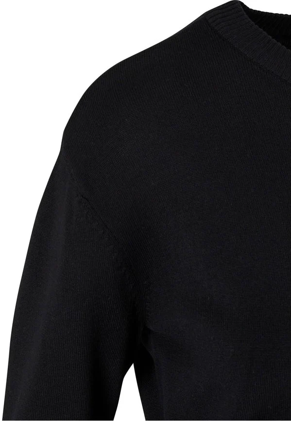 Ladies Knitted Roundneck Black - Pullover - Image 7