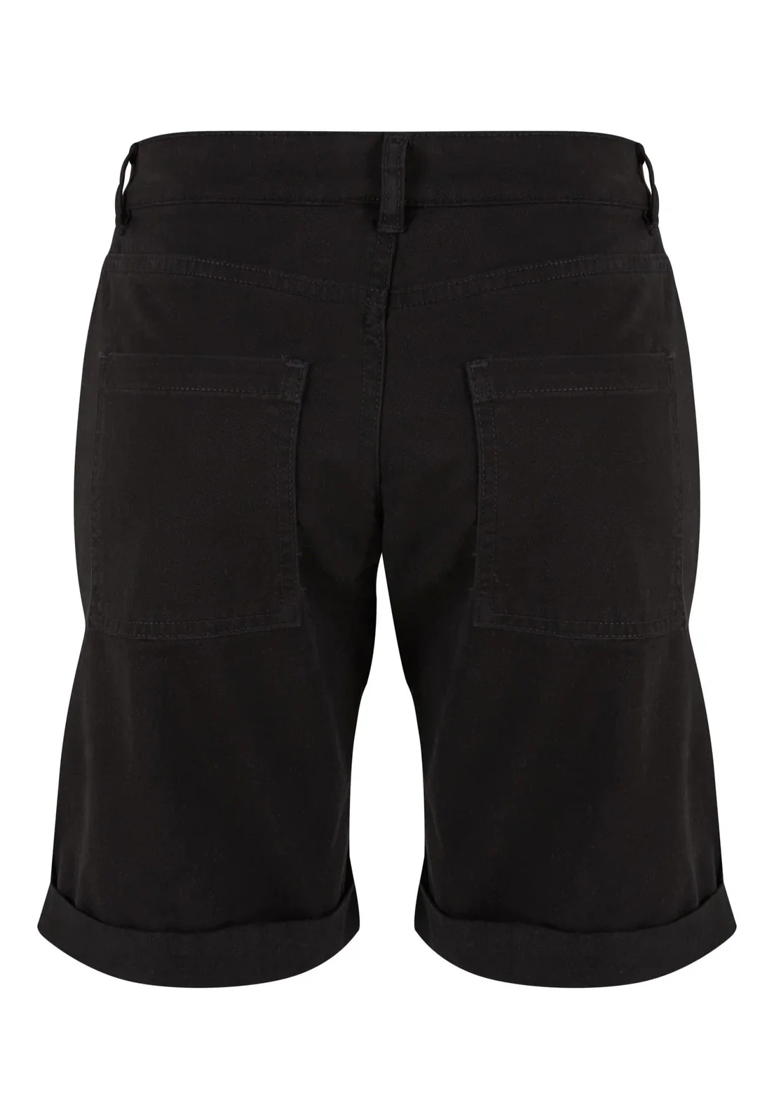 Ladies Organic Cotton Bermuda Black - Shorts - Image 7