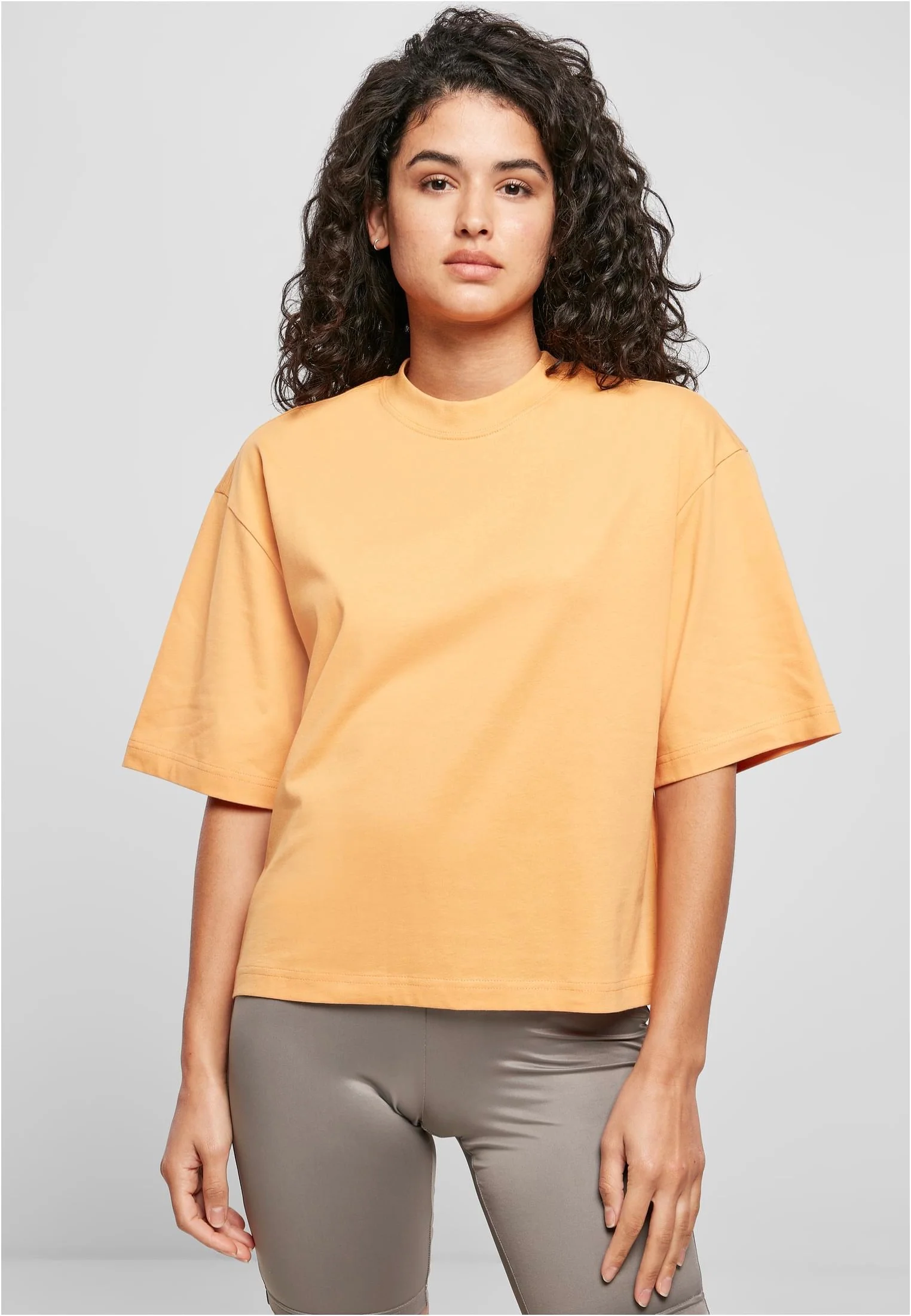 Ladies Organic Oversized Paleorange - T-Shirt - Image 6