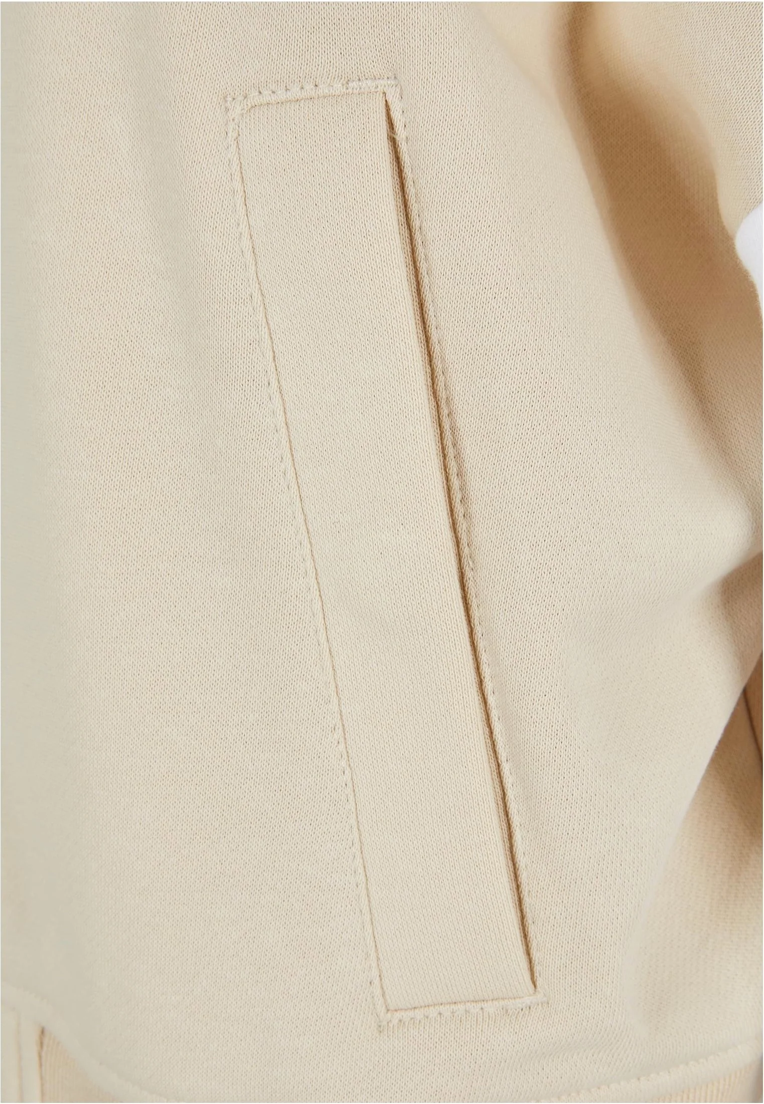 Ladies Oversized 2 Tone College Terry Softseagrass/White - College Jacket - Image 10