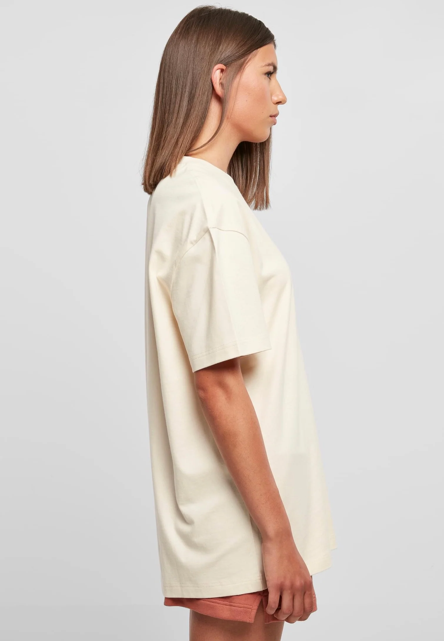 Ladies Oversized Boyfriend Whitesand - T-Shirt - Image 3