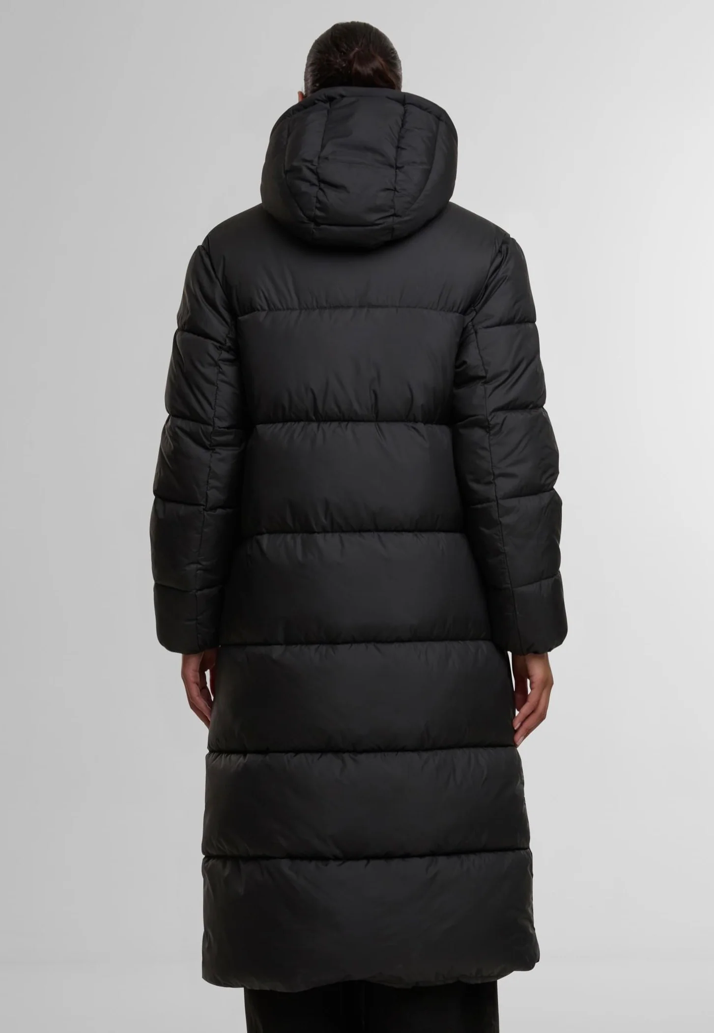 Ladies Ultra Long Black - Jacket - Image 3
