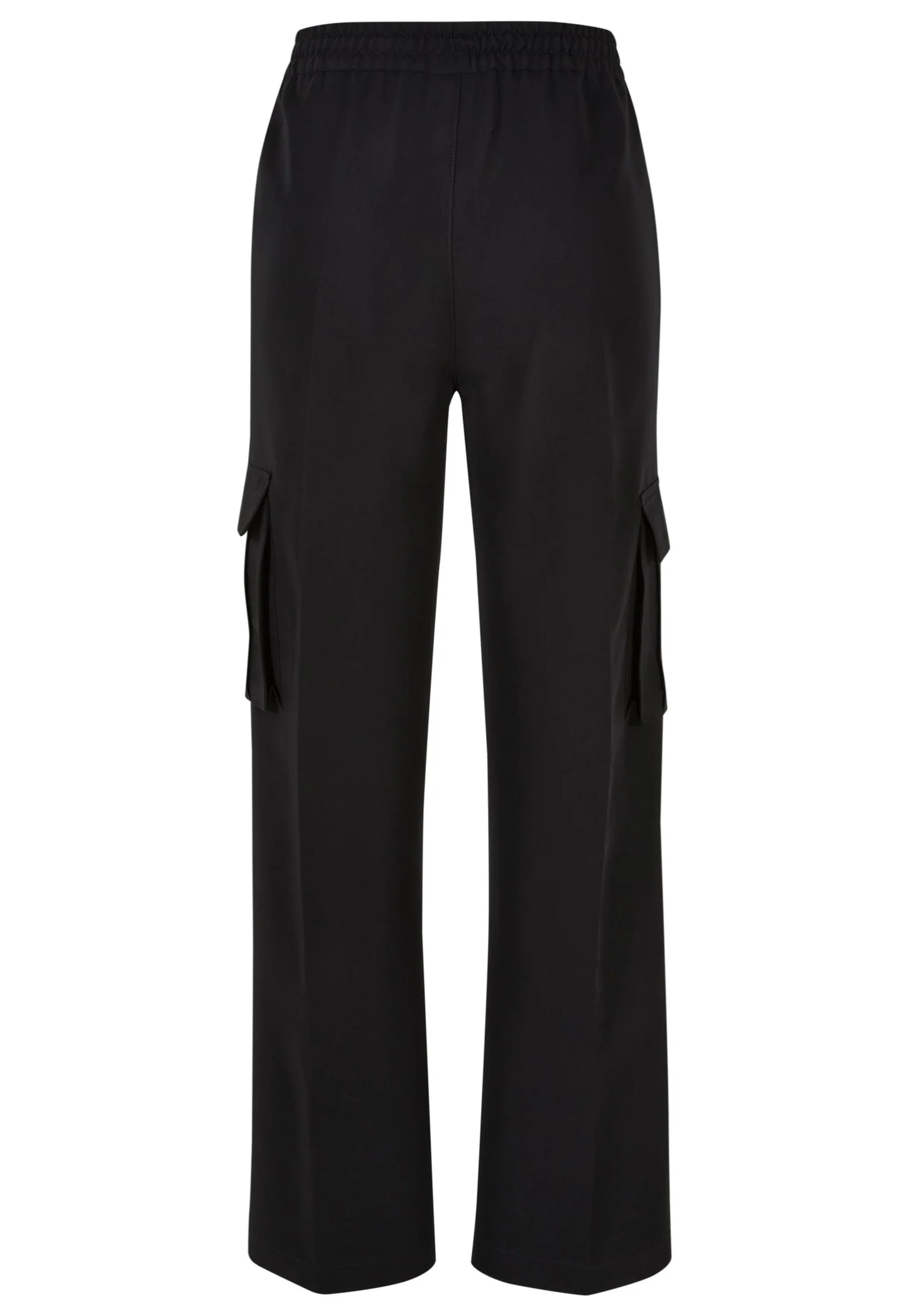 Ladies Vicose Straight Leg Black - Pants - Image 7