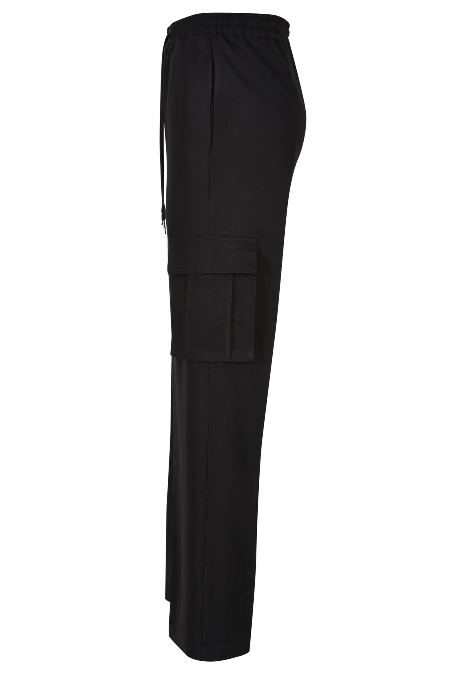 Ladies Vicose Straight Leg Black - Pants - Image 8