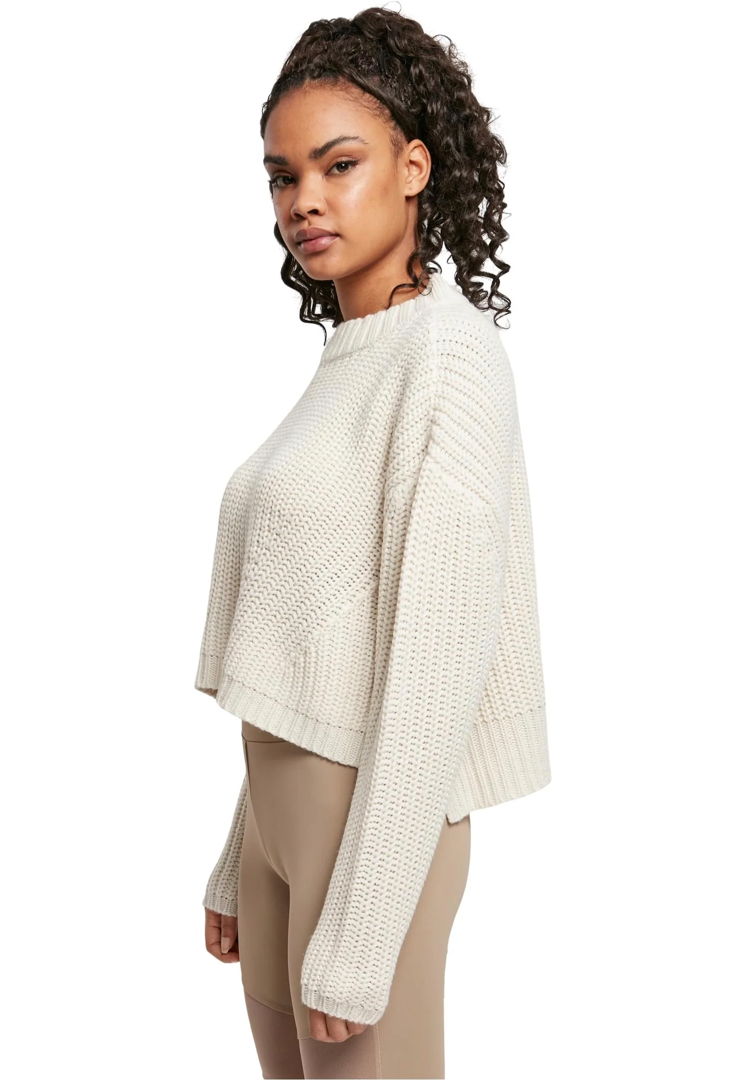 Ladies Wide Oversize White Sand - Pullover - Image 5